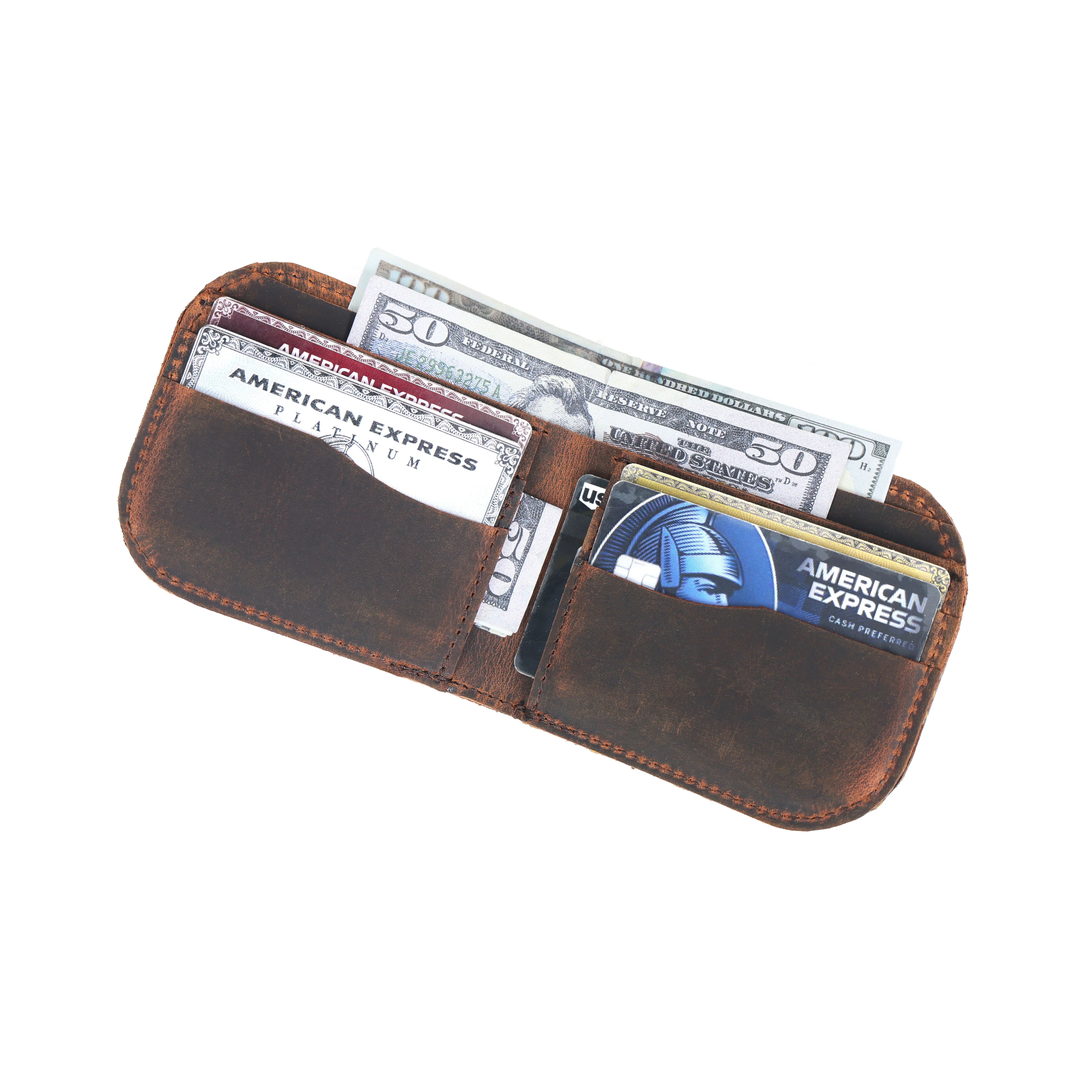 Artisan Brown Tooling Belt + Dual-Tone Wallet Gift Combo - Image 6