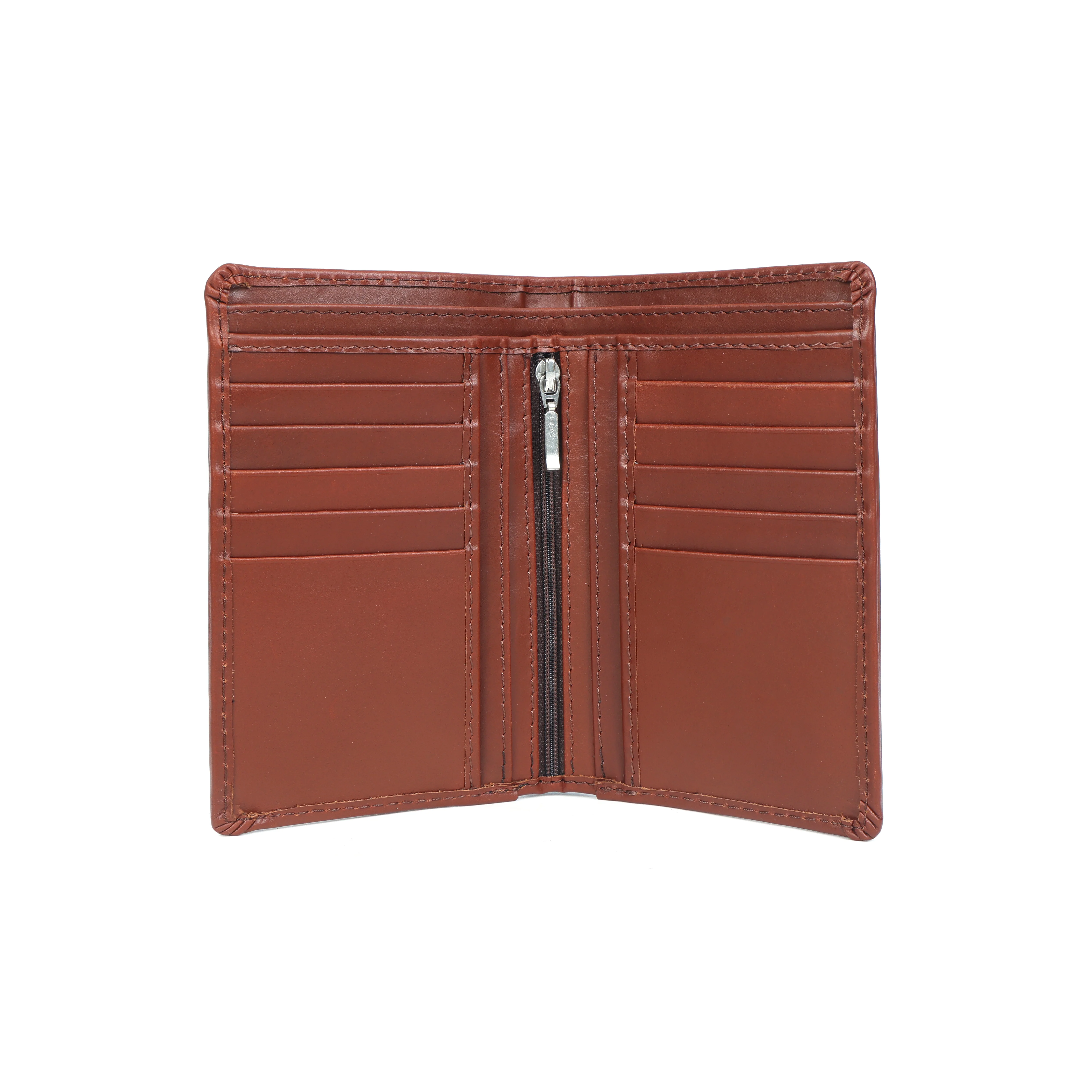 Premium Leather Card  Holder with Zipper Pocket - Image 11
