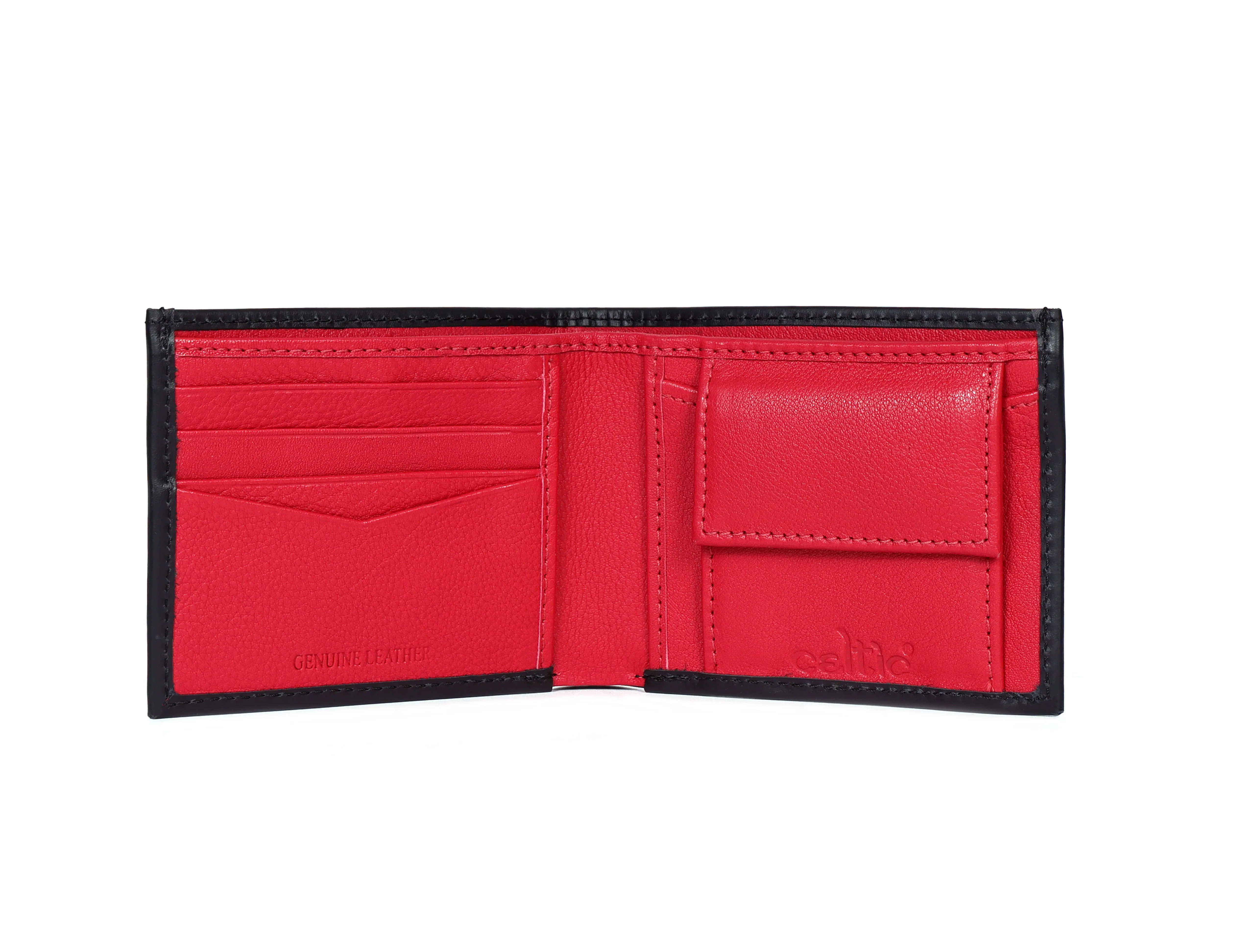 Celtic  Genuine Leather Bi-Fold Wallet with Coin Pocket | Stylish Men’s Wallet - Image 25