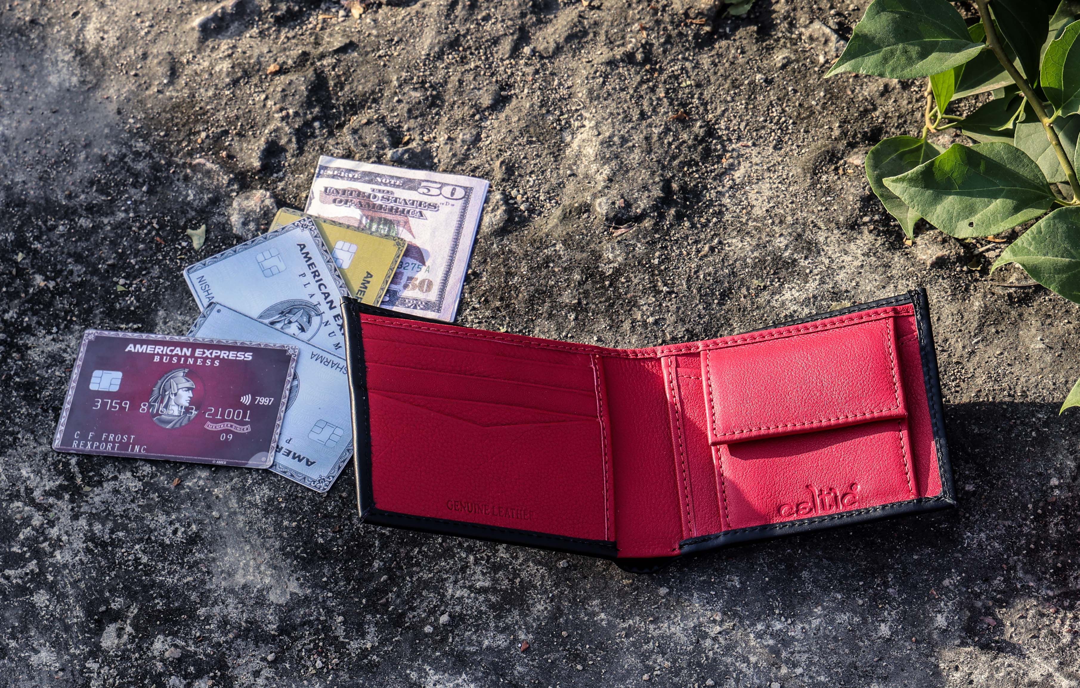 Celtic  Genuine Leather Bi-Fold Wallet with Coin Pocket | Stylish Men’s Wallet - Image 26