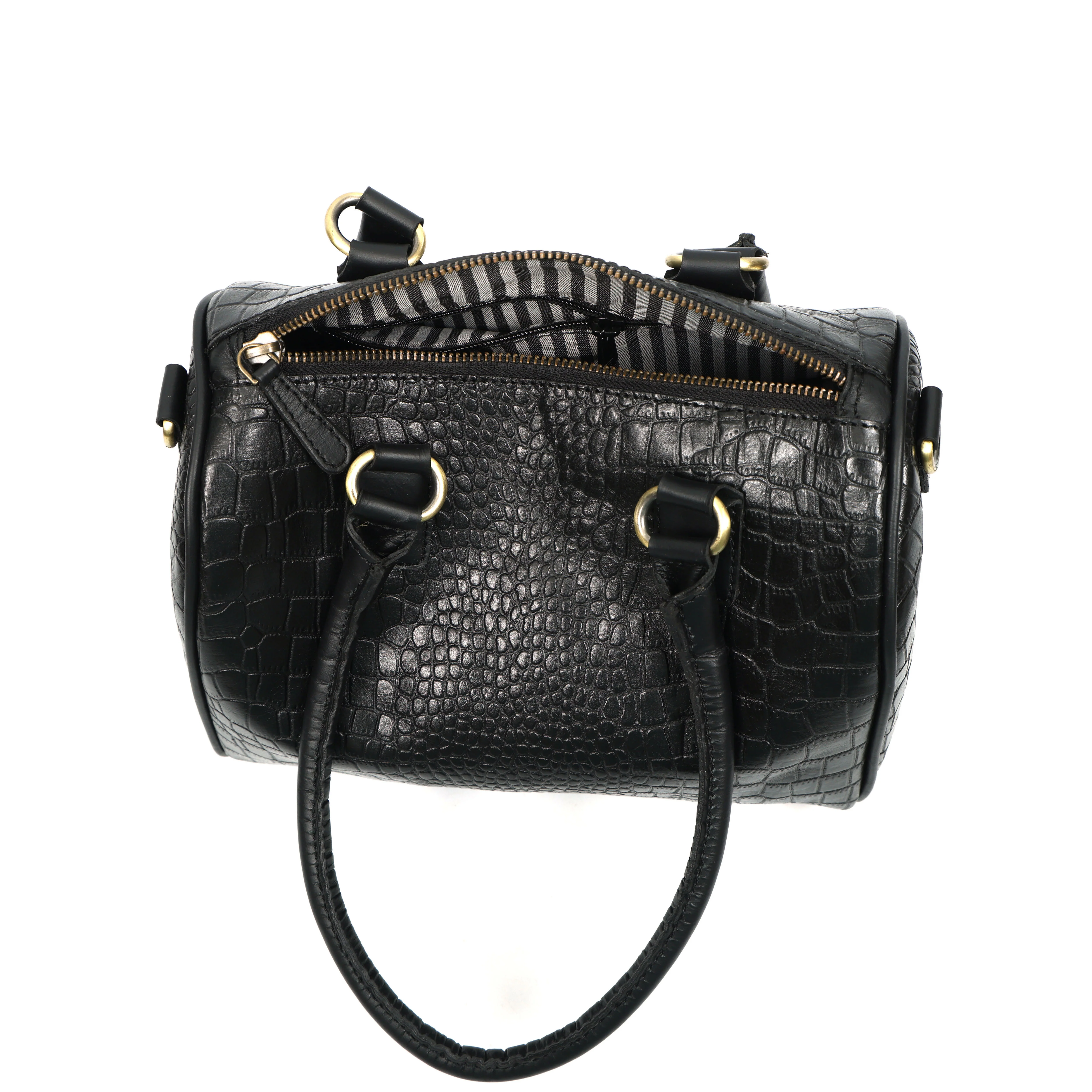 Premium Croc Pattern Leather Women's 4-in-1 Handbag Set (Tote, Shoulder, Sling & clutch) - Image 10