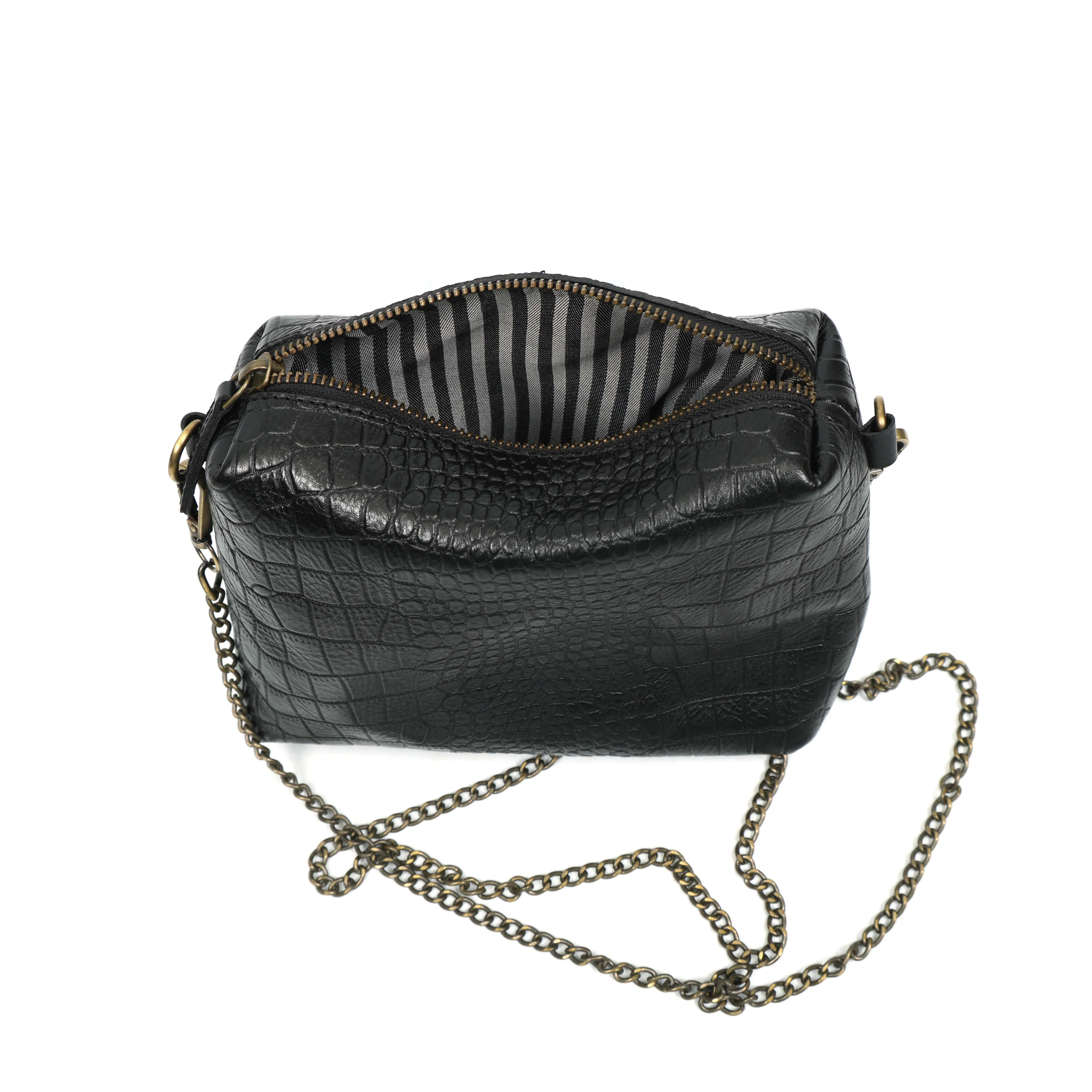 Premium Croc Pattern Leather Women's 4-in-1 Handbag Set (Tote, Shoulder, Sling & clutch) - Image 12