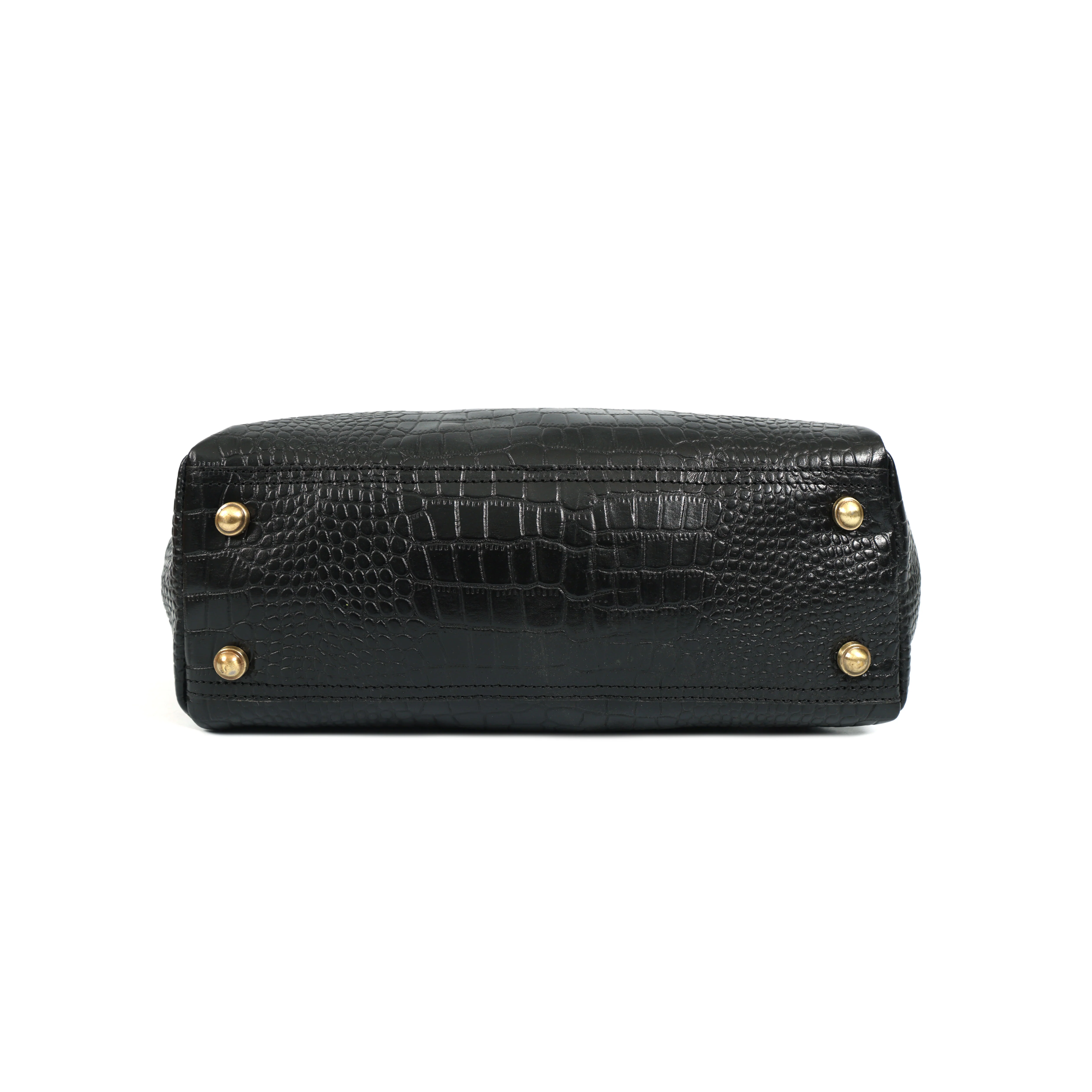 Premium Croc Pattern Leather Women's 4-in-1 Handbag Set (Tote, Shoulder, Sling & clutch) - Image 14