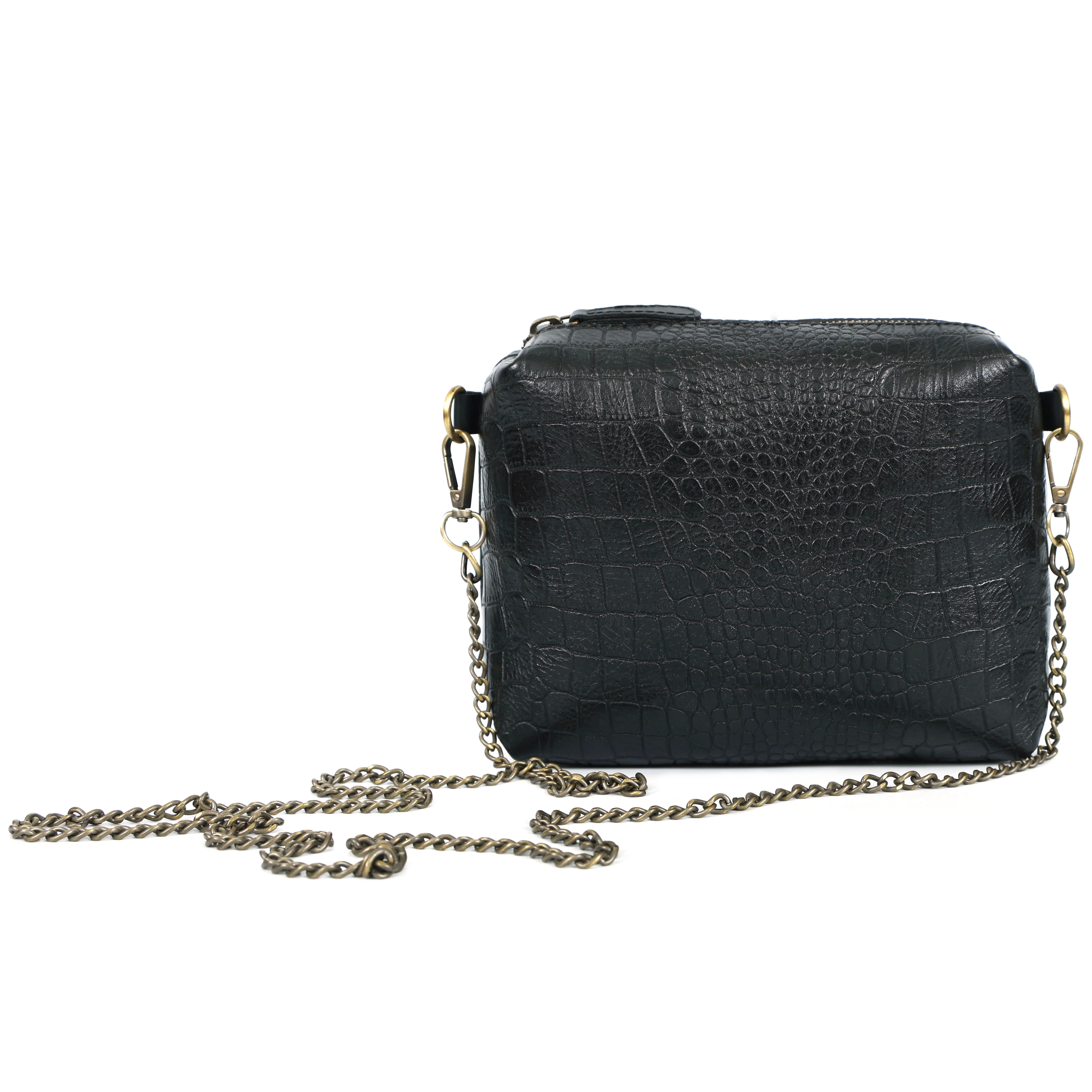 Premium Croc Pattern Leather Women's 4-in-1 Handbag Set (Tote, Shoulder, Sling & clutch) - Image 7