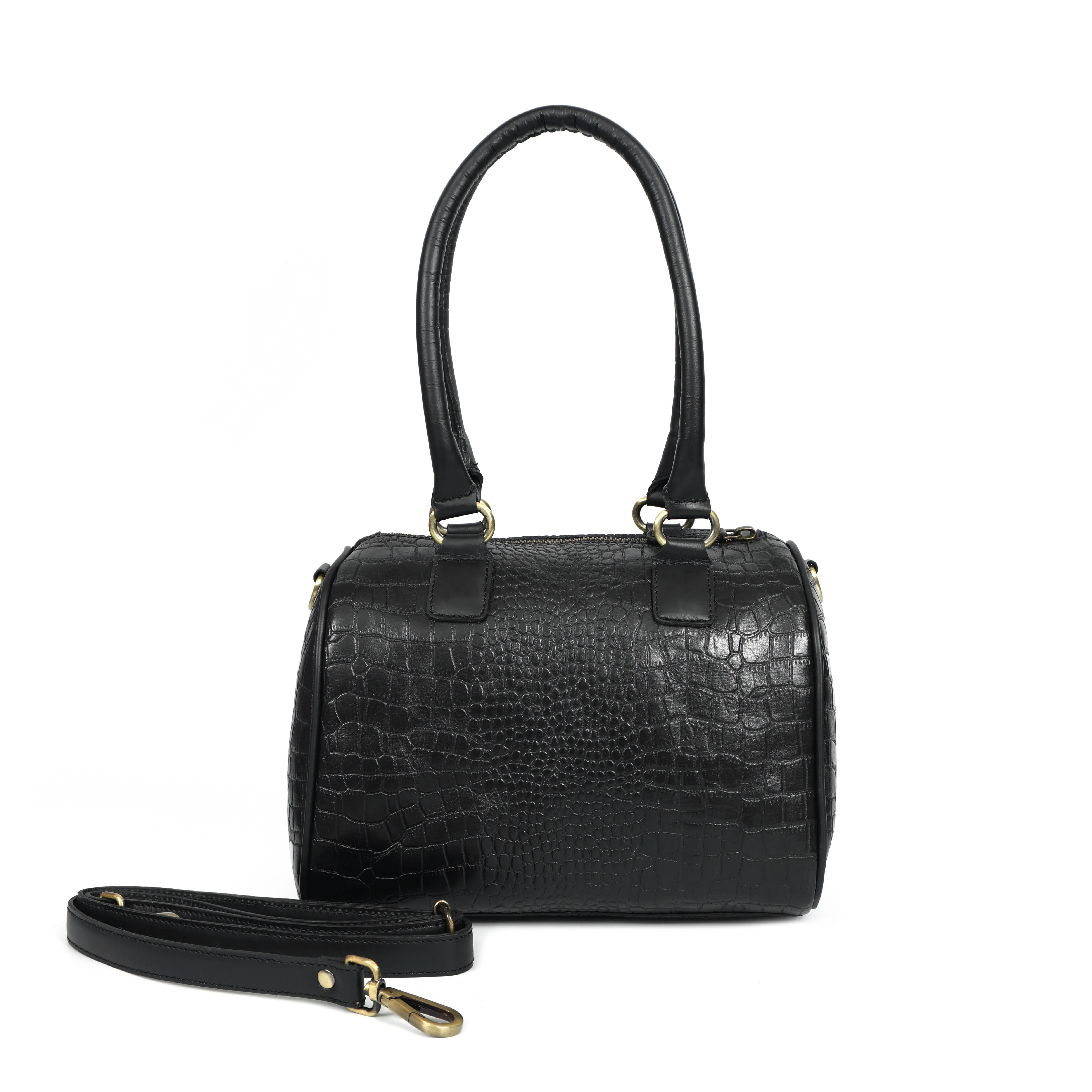 Premium Croc Pattern Leather Women's 4-in-1 Handbag Set (Tote, Shoulder, Sling & clutch) - Image 8