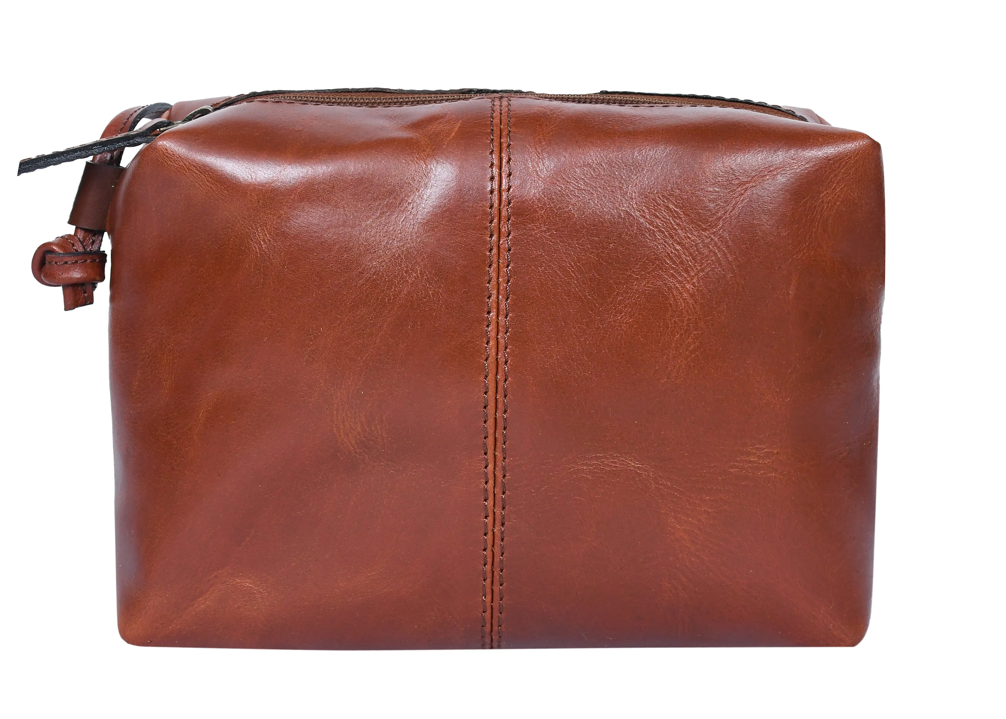 Premium Leather Crossbody bag with Top Zip Closure - Image 3