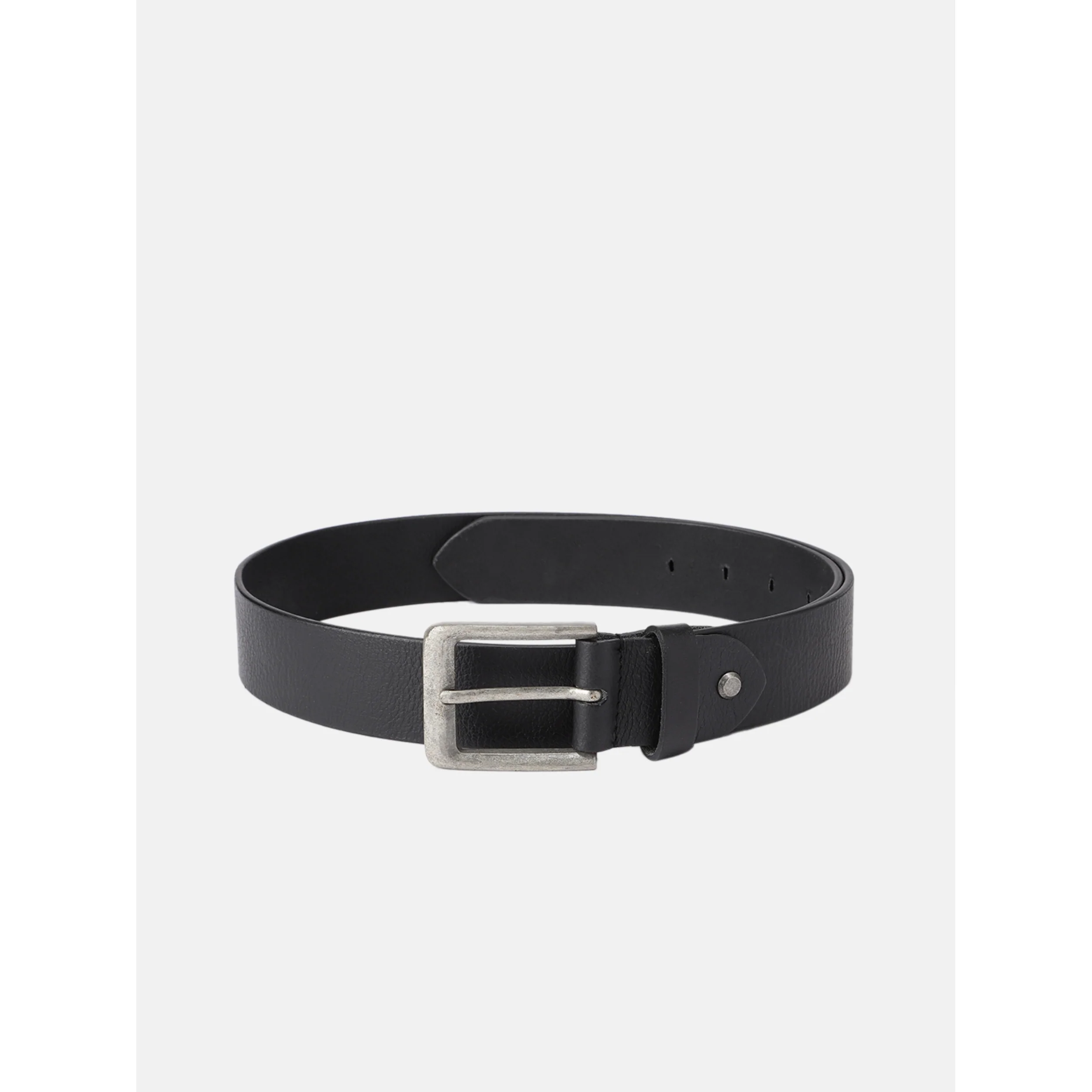 Celtic Men Genuine Leather Black Waist Accessory Durable Metal Buckle Formal Casual Wear - Image 6