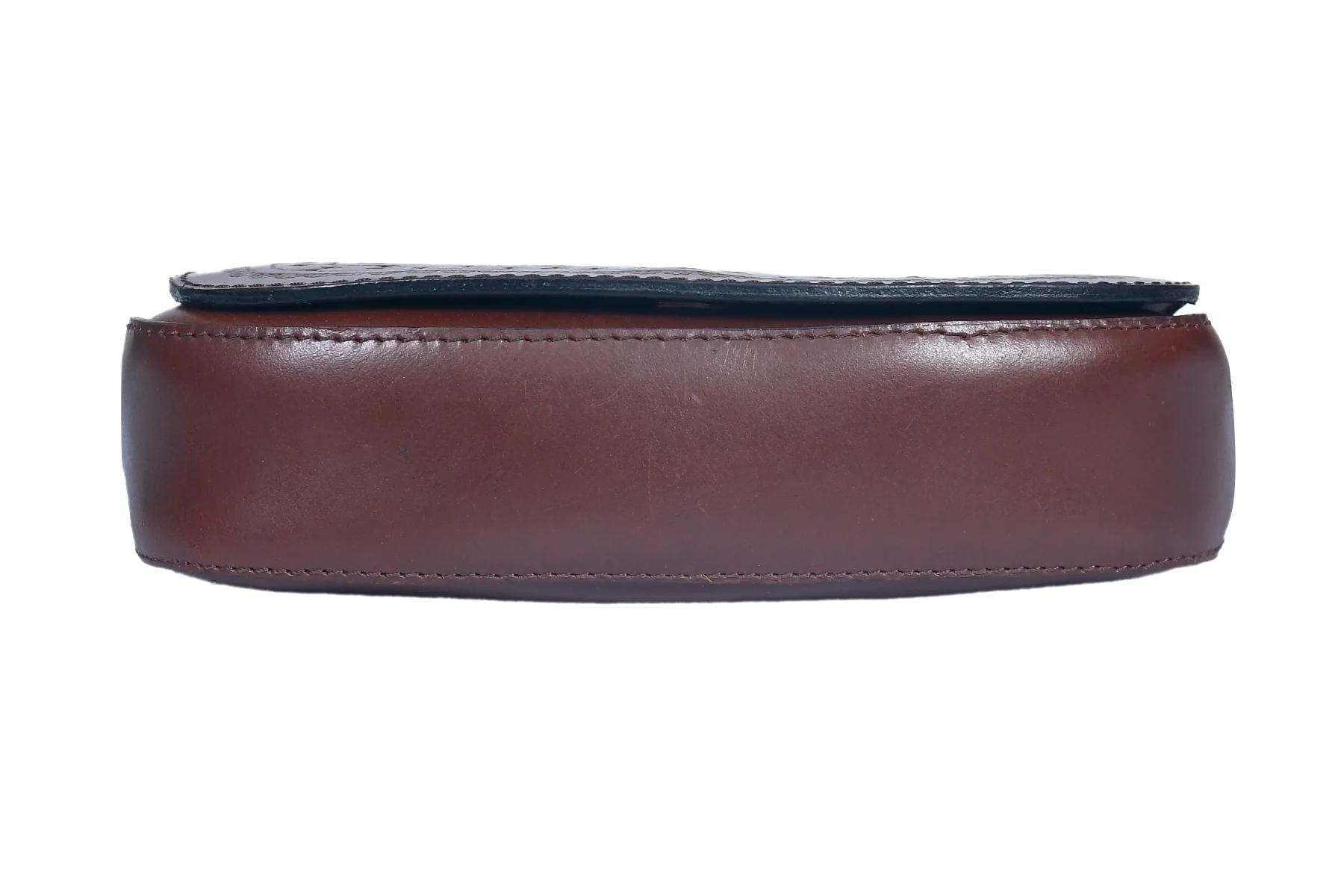 Premium Embossed Leather Chain Sling Bag | Handcrafted with Magnetic Closure - Image 6