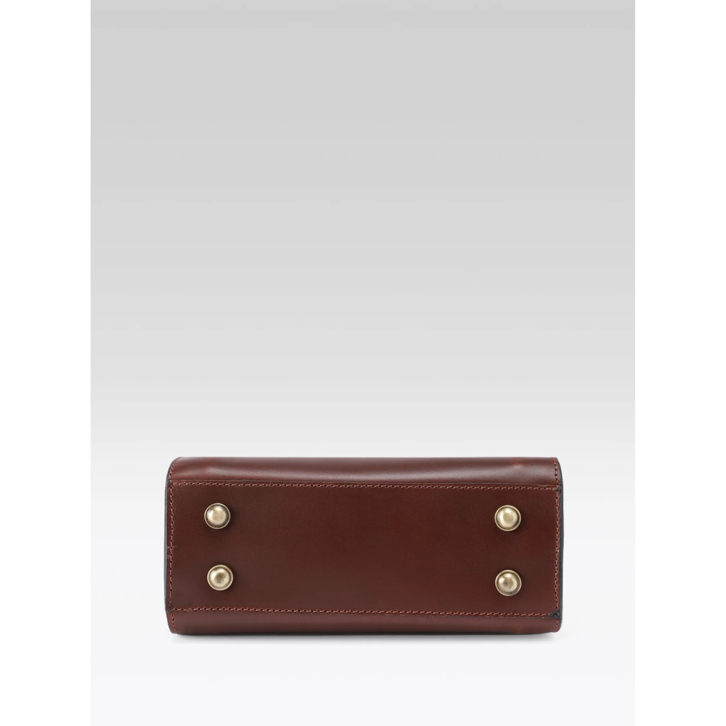 Premium Genuine Leather Handbag with Top Handle & Crossbody Strap - Image 11