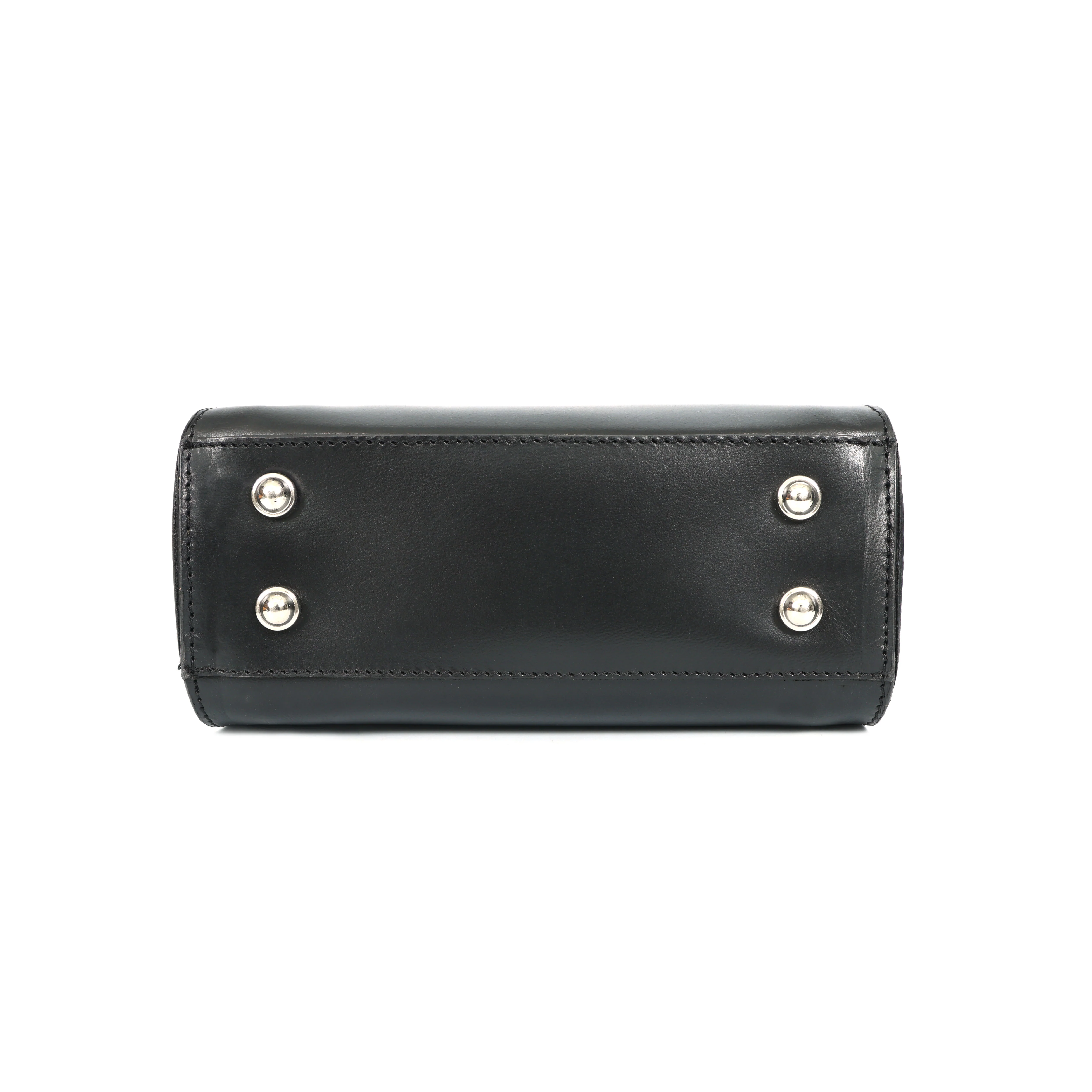 Premium Genuine Leather Handbag with Top Handle & Crossbody Strap - Image 5