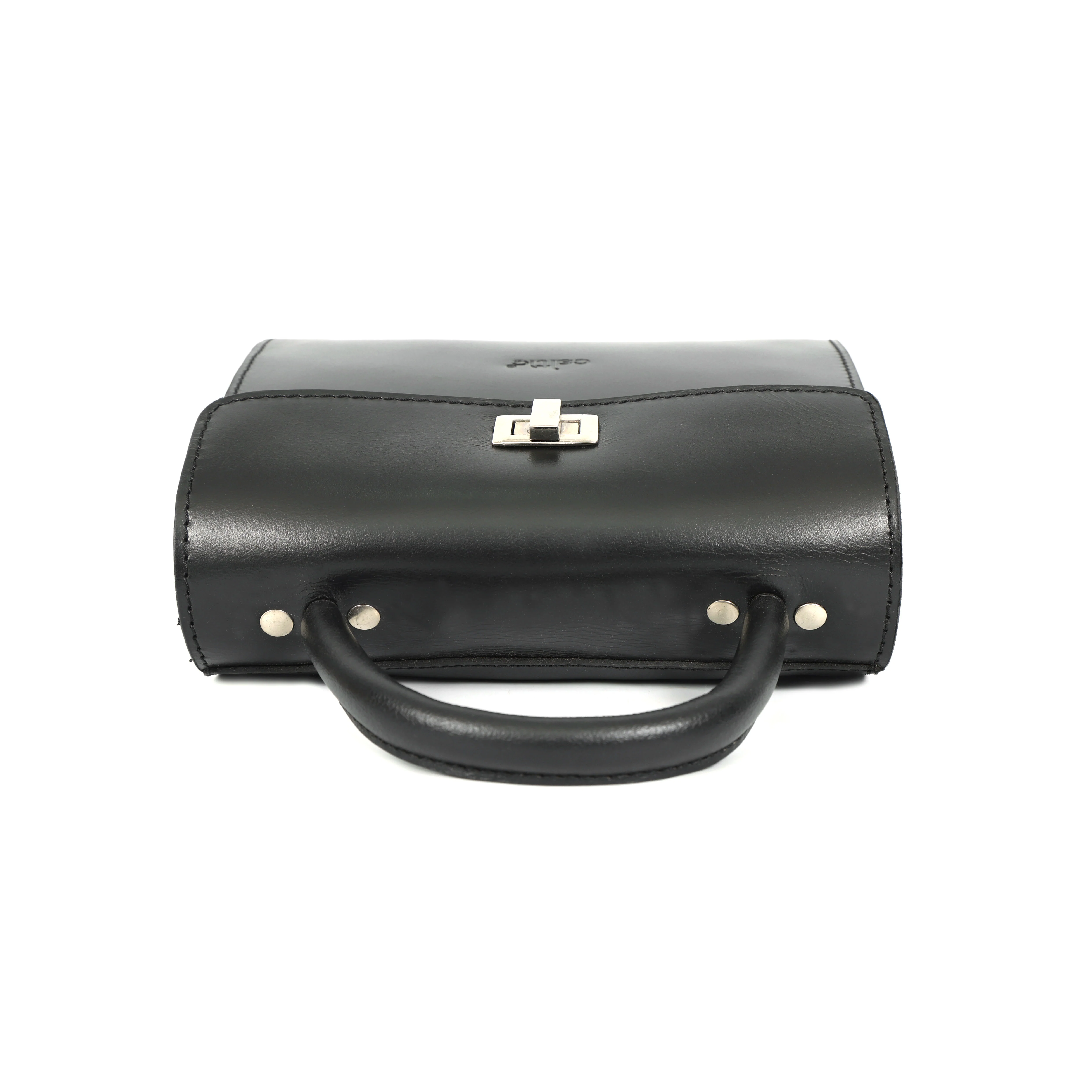 Premium Genuine Leather Handbag with Top Handle & Crossbody Strap - Image 6