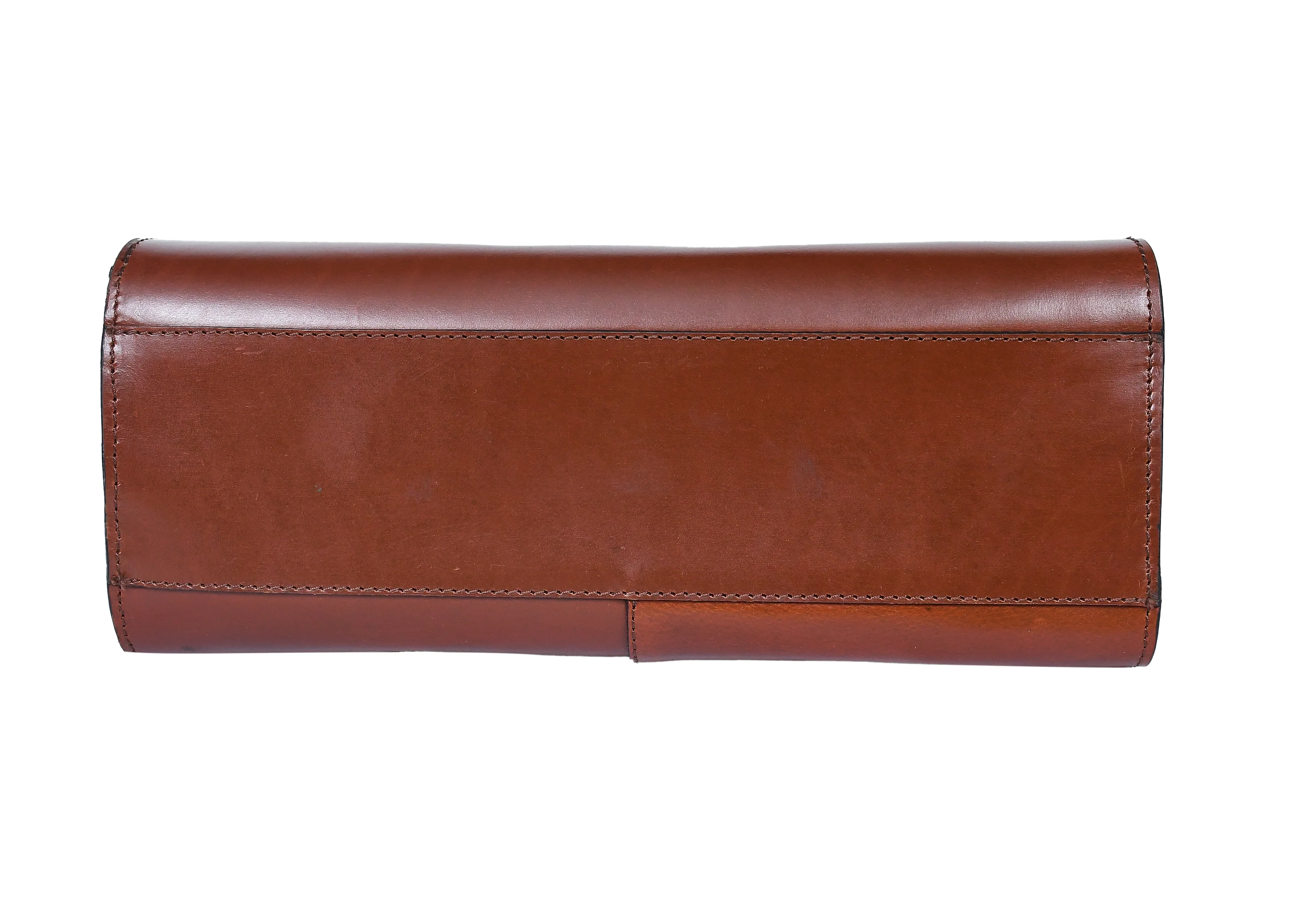 Premium Genuine Leather Tote Handbag with Dual Zip Compartments. - Image 5