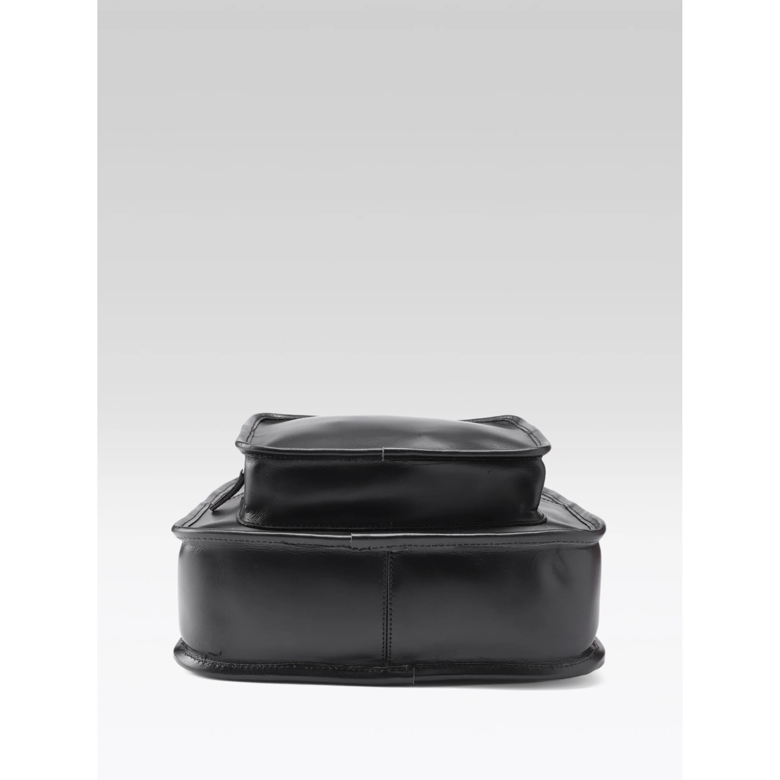 Premium Genuine Leather  Backpack with Front Utility Pocket - Image 10