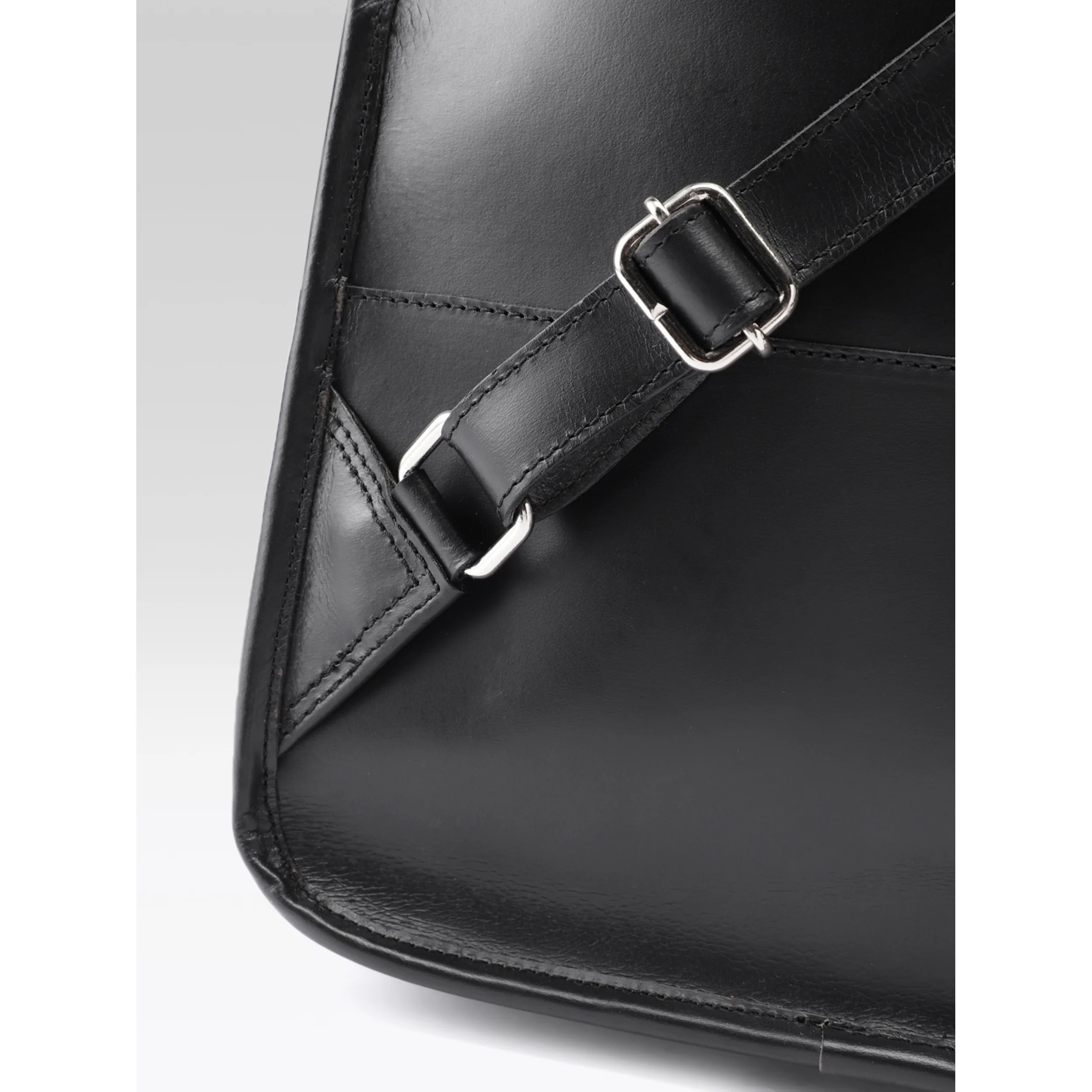 Premium Genuine Leather  Backpack with Front Utility Pocket - Image 15