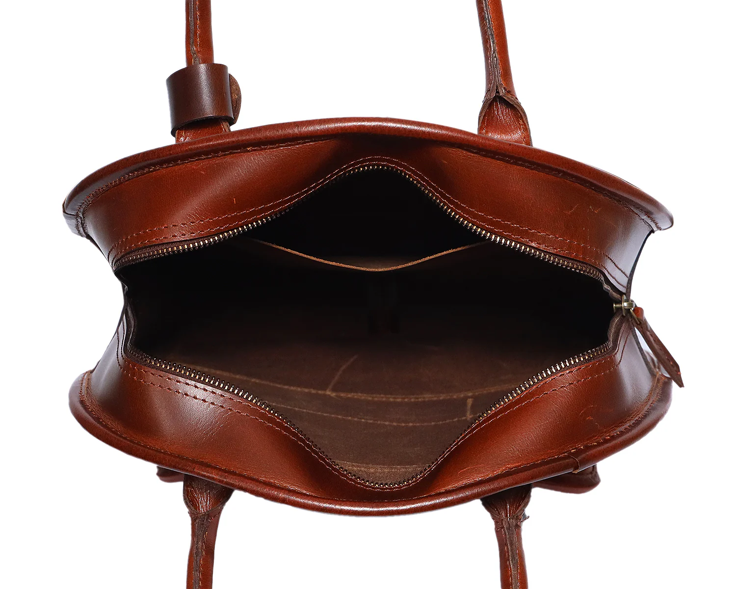 Premium Genuine Leather  Backpack with Front Utility Pocket - Image 5