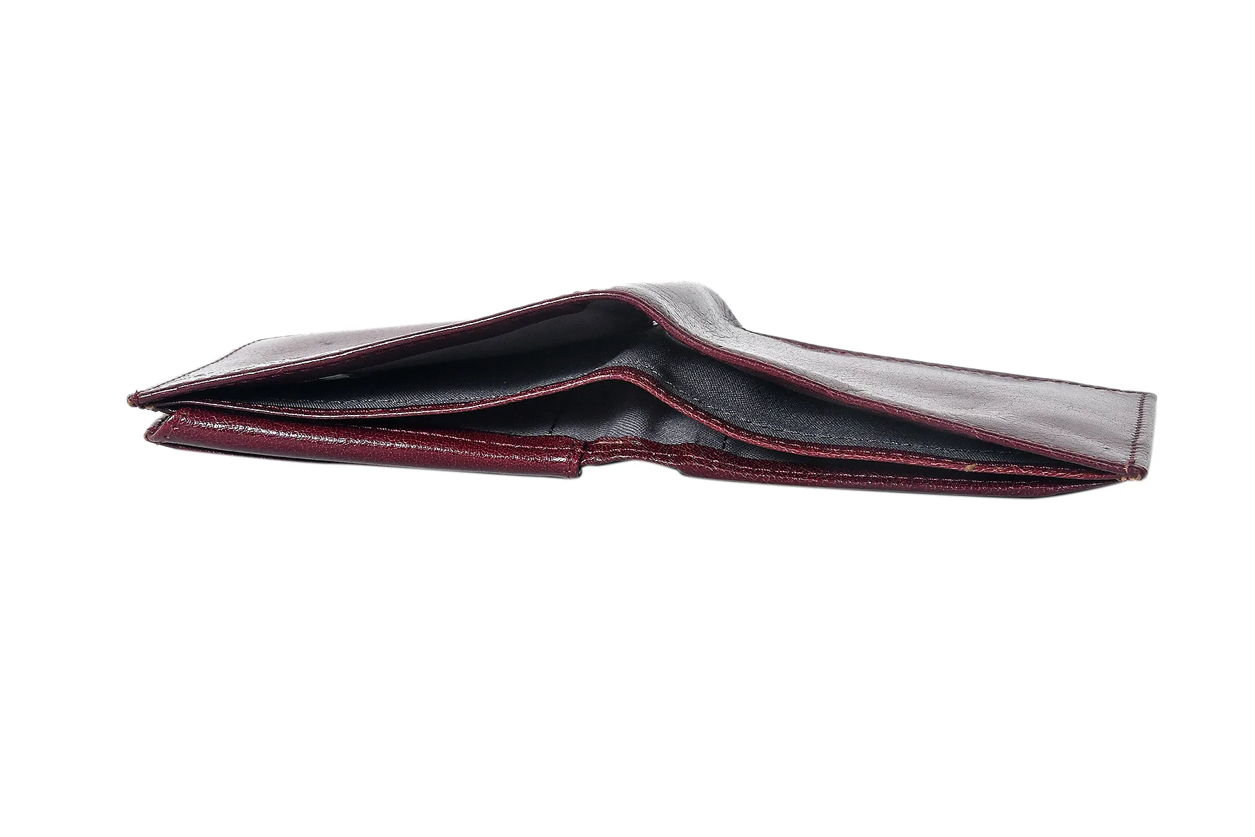 Premium Genuine Leather Bi-Fold Wallet for Men with Card Slots & Cash Compartment - Image 4