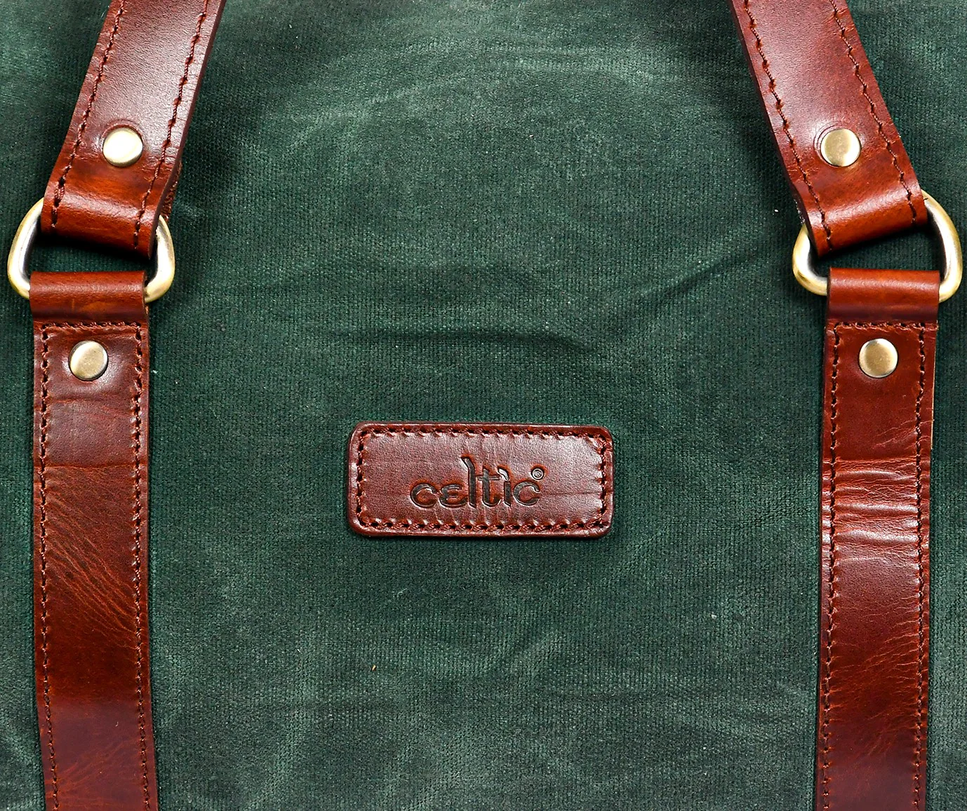 Premium Canvas Travel Duffel Bag with Shoe Compartment  Weekender & Gym Bag - Image 13