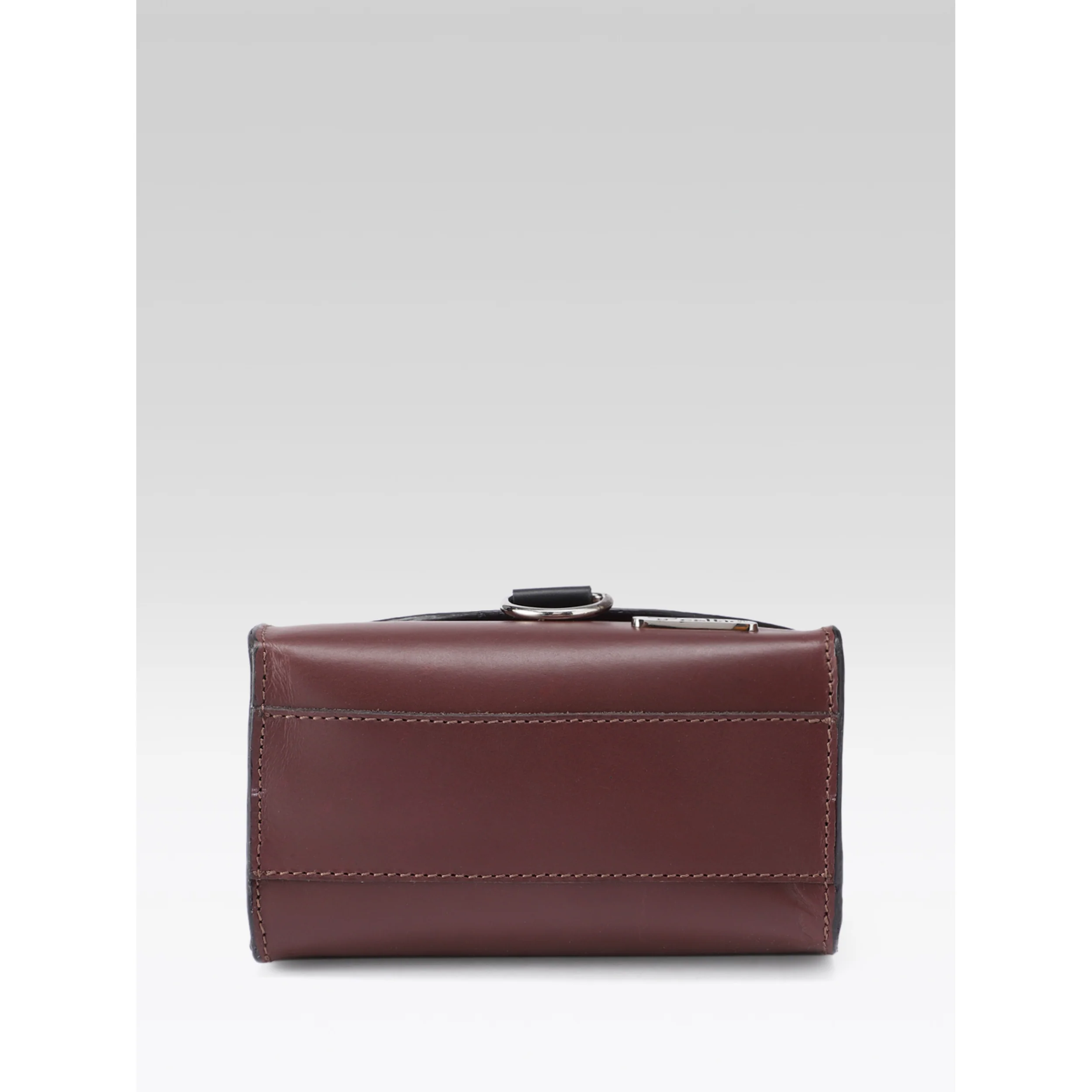 Premium Genuine Leather Mini Handbag for Women | Top Handle & Detachable Sling - Image 6