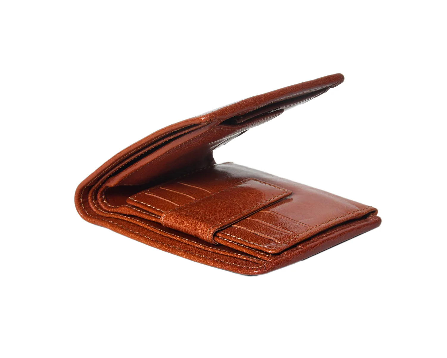 Premium Handmade Genuine Leather Wallet for Men | Multi-Slot Design with Coin Pocket - Image 6