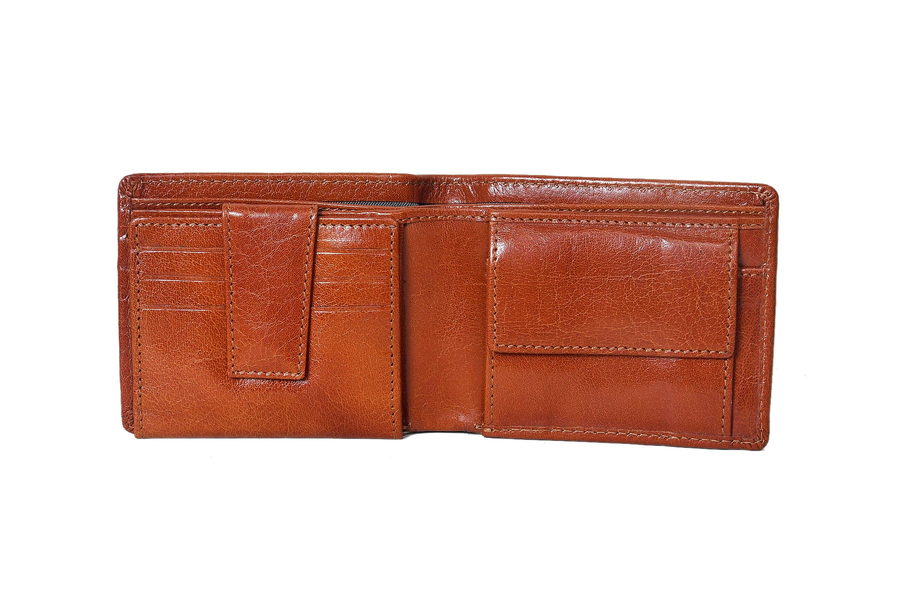 Premium Handmade Genuine Leather Wallet for Men | Multi-Slot Design with Coin Pocket - Image 7