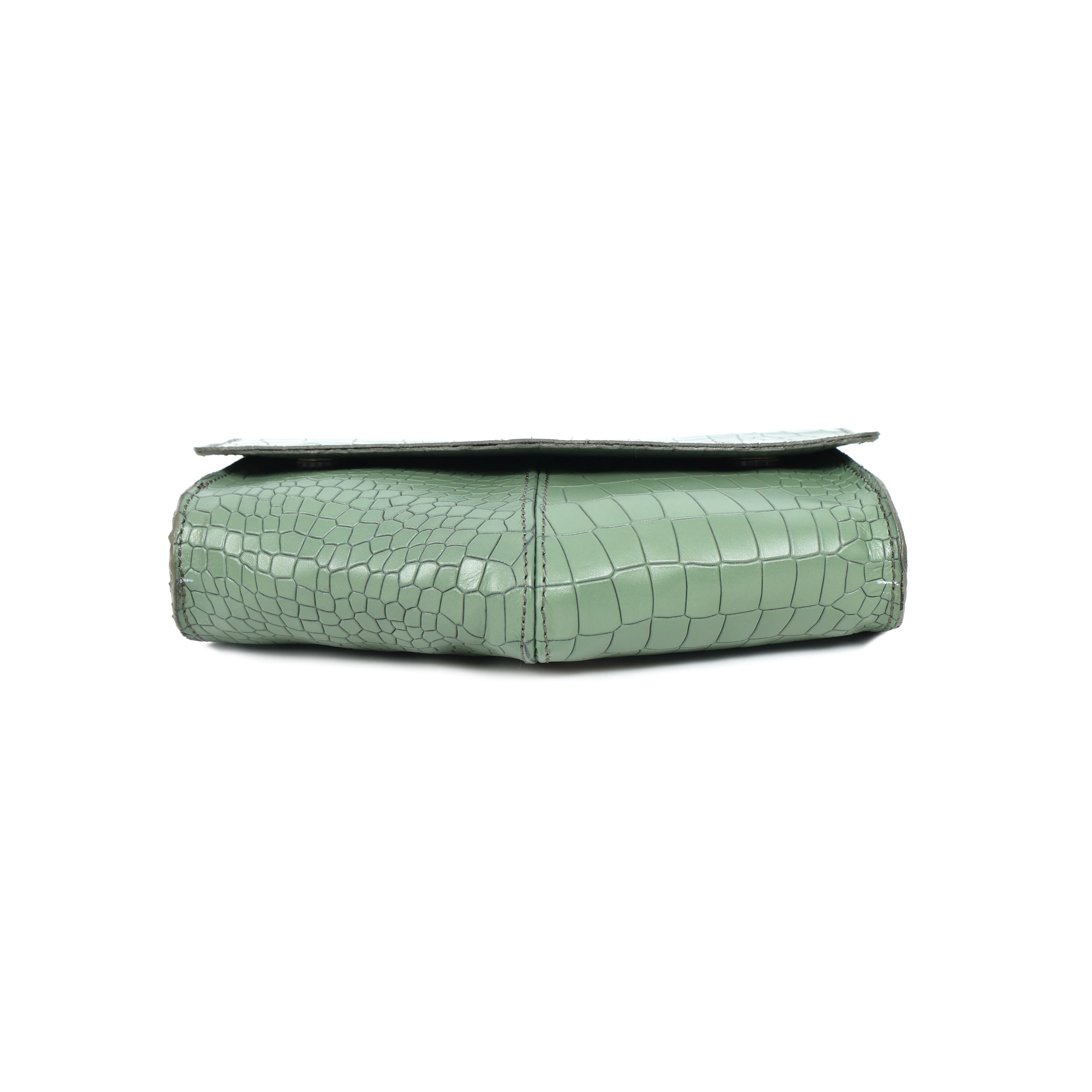 Premium Textured Leather Flap Sling Bag with Adjustable Strap & Inner Zip Pocket - Image 16