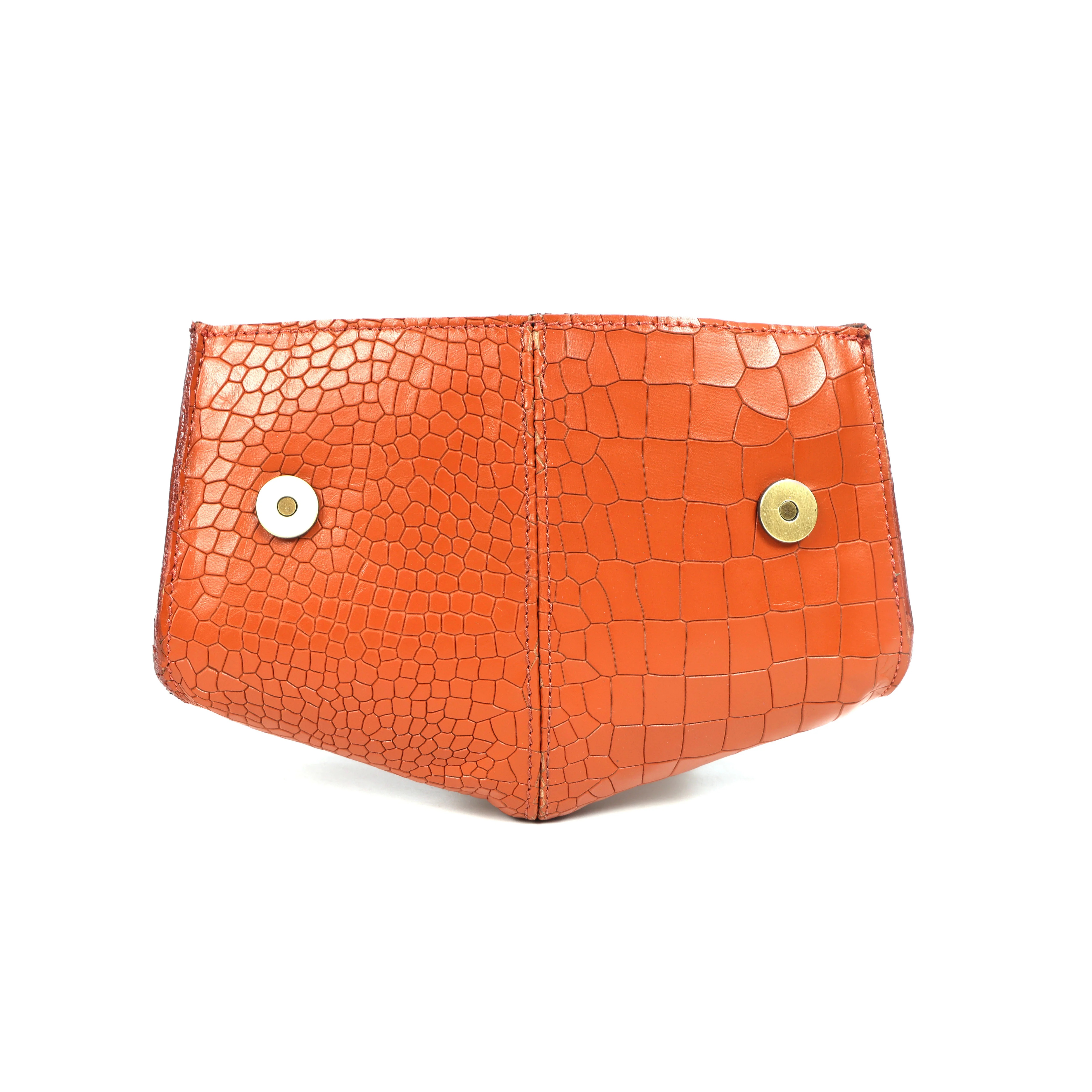 Premium Textured Leather Flap Sling Bag with Adjustable Strap & Inner Zip Pocket - Image 24