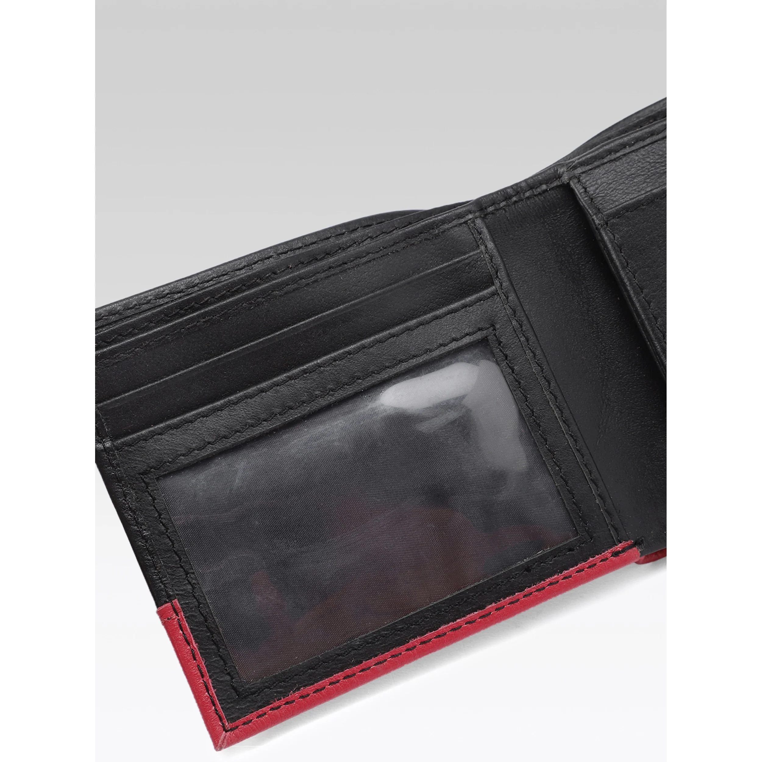 Premium Black Leather Wallet for Men | with ID Window & Secure Coin Pocket - Image 10