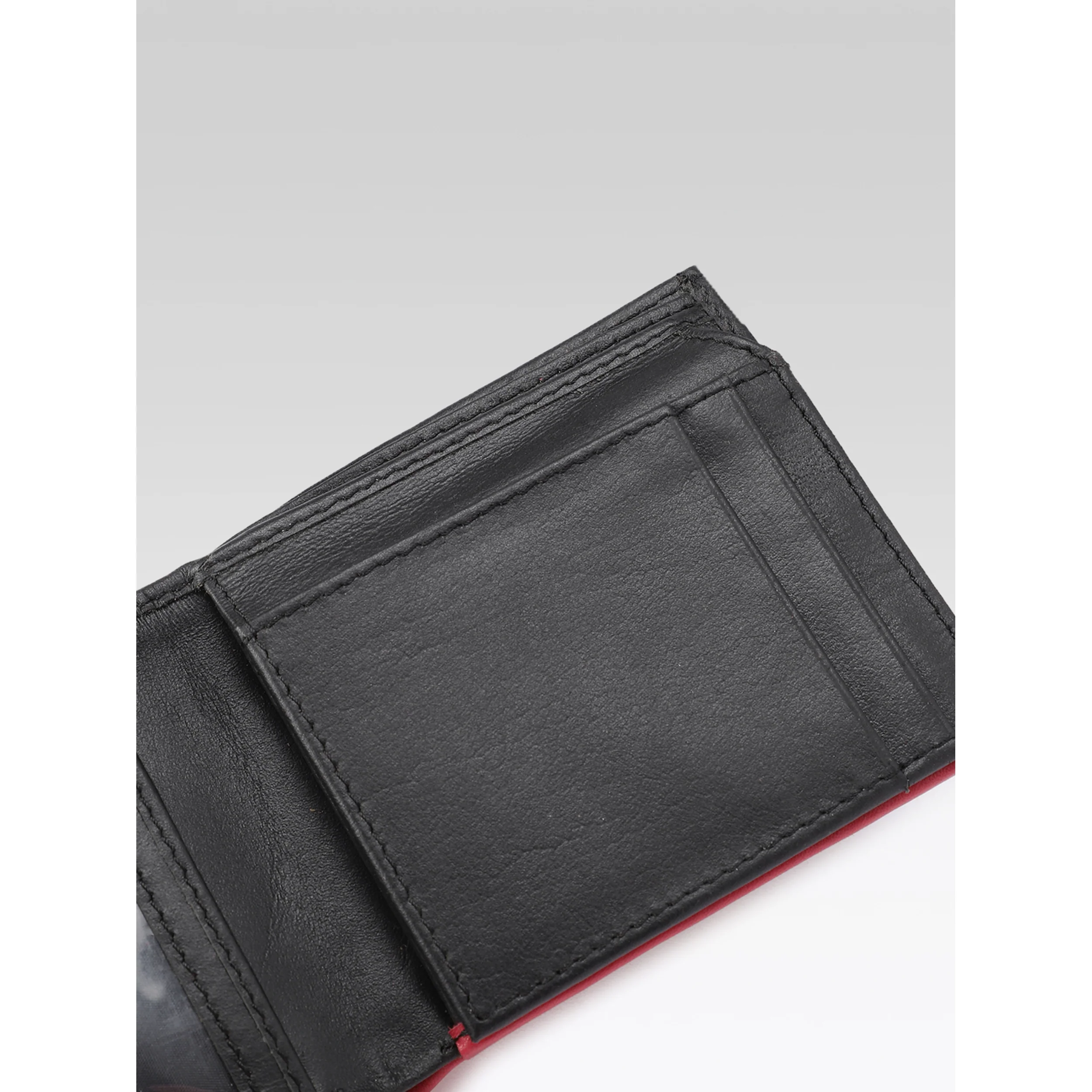 Premium Black Leather Wallet for Men | with ID Window & Secure Coin Pocket - Image 8