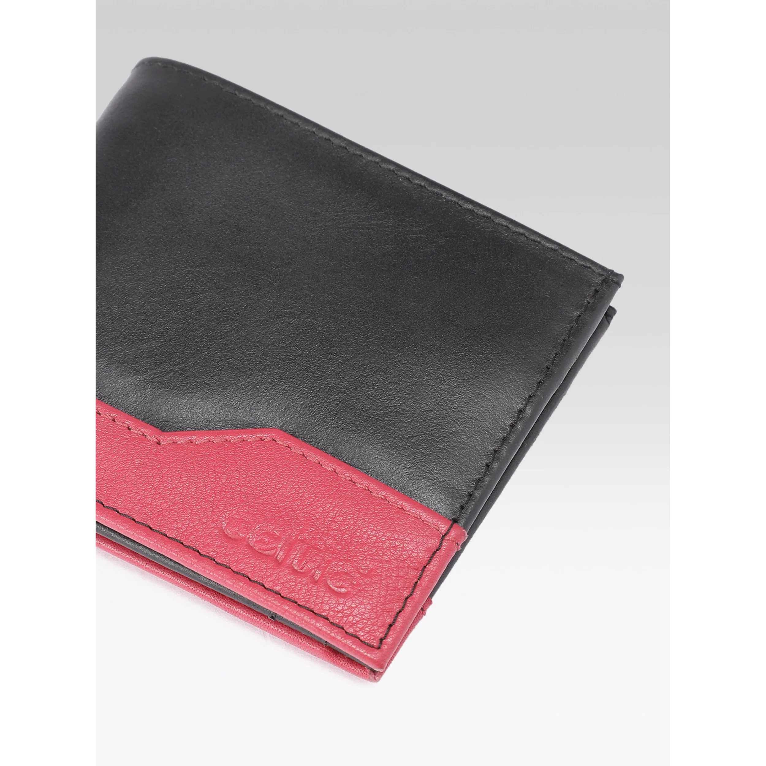 Premium Black Leather Wallet for Men | with ID Window & Secure Coin Pocket - Image 9