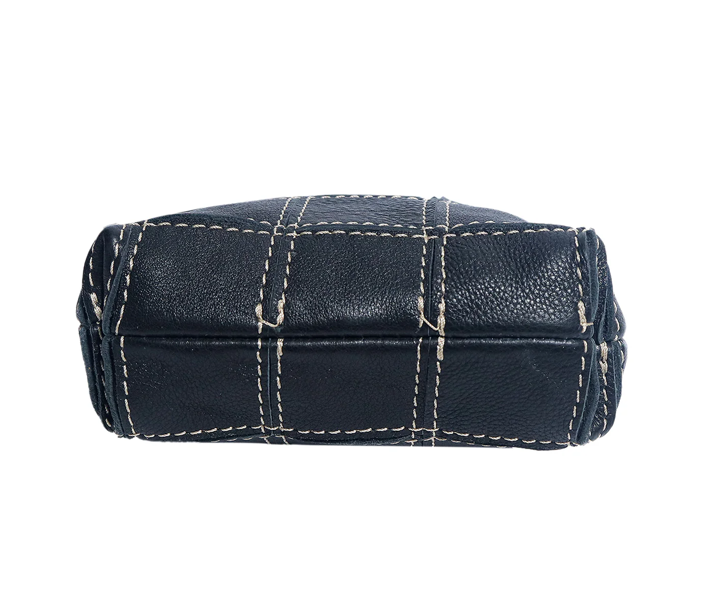 Minimal Crossbody Phone Pouch with  Strap & Secure Zip Closure - Image 4