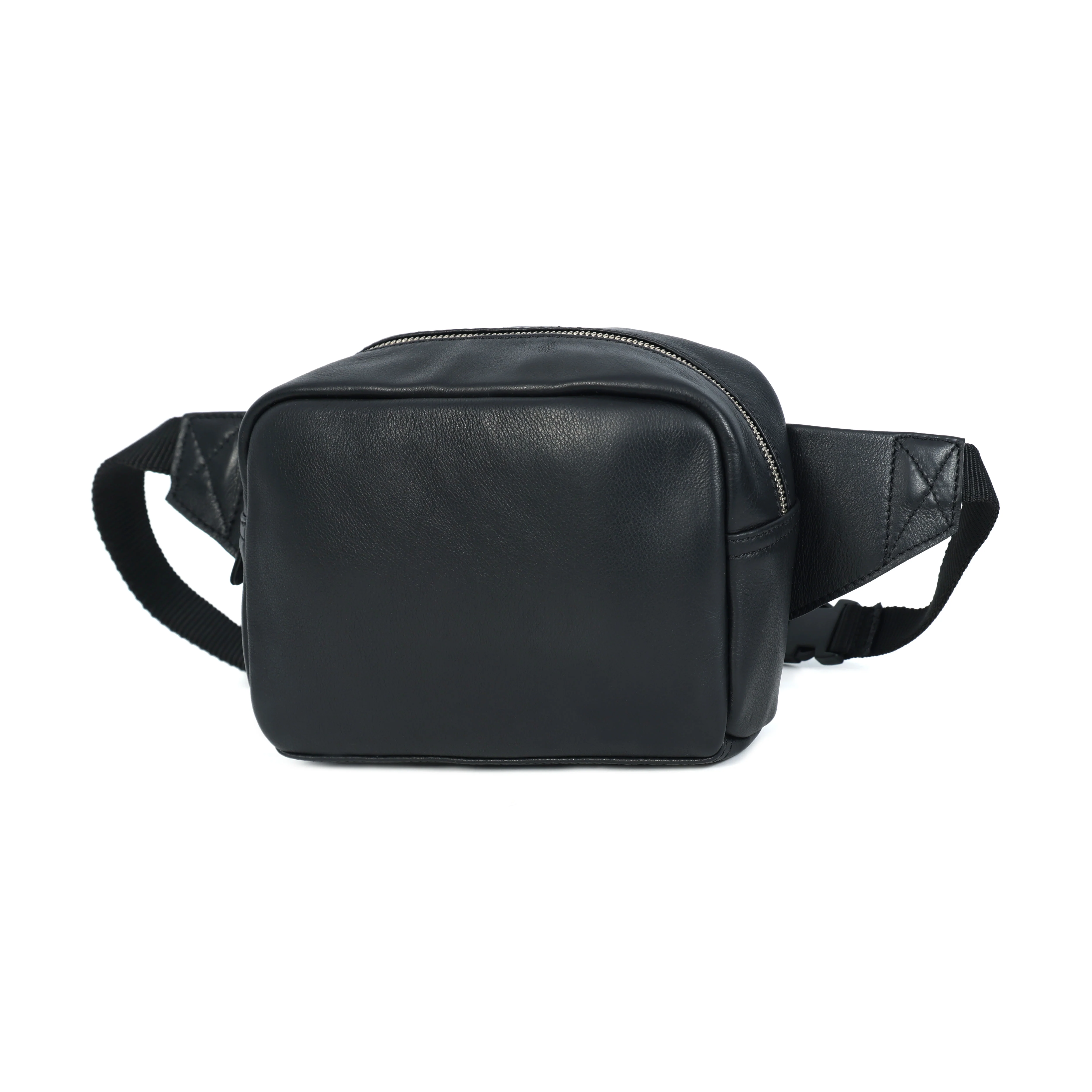 Premium Genuine Leather Waist & Crossbody Bag with Adjustable Strap & Zip Closure - Image 5