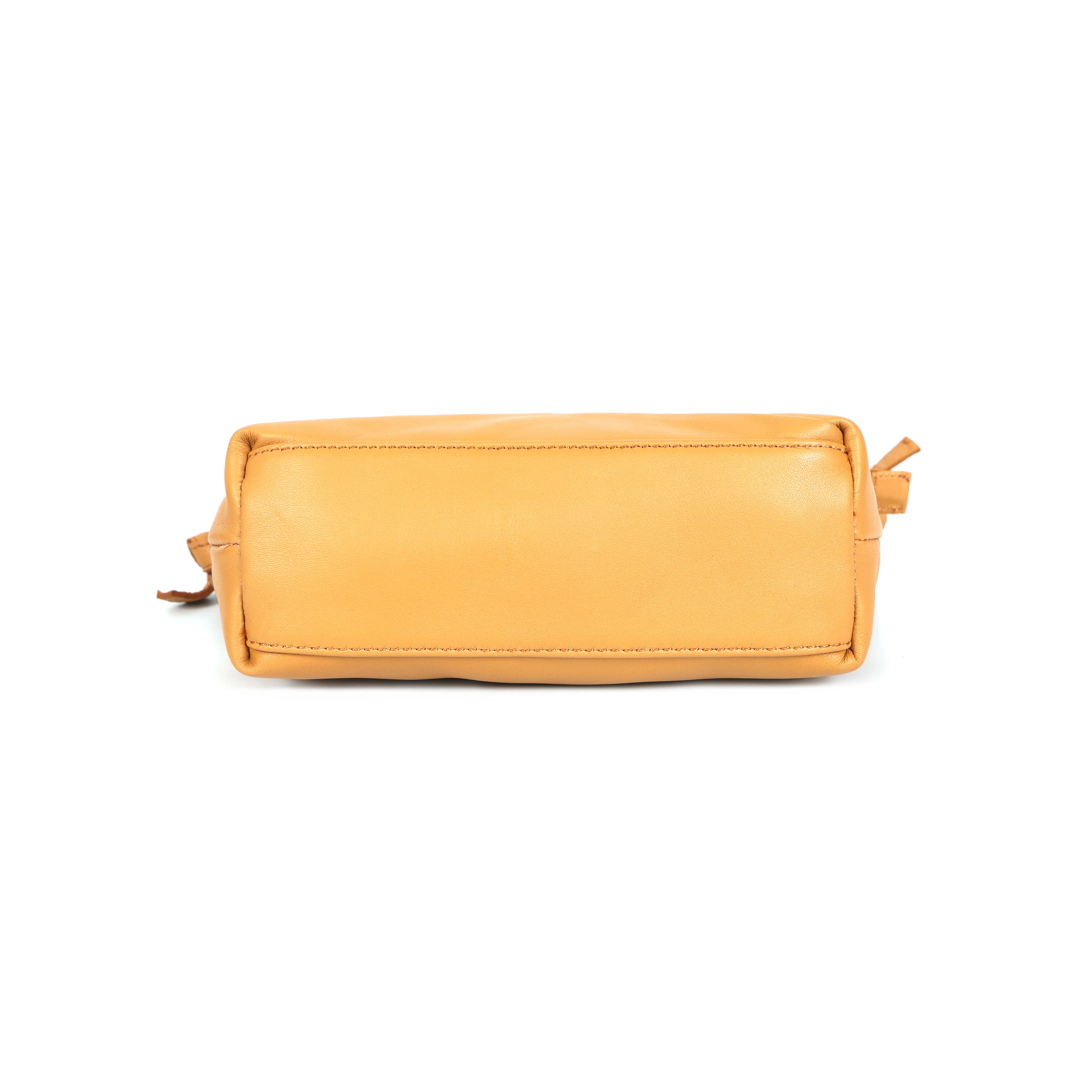Premium Leather Hobo Shoulder Bag with Adjustable Strap, Zip Closure & Inner Pockets - Image 3
