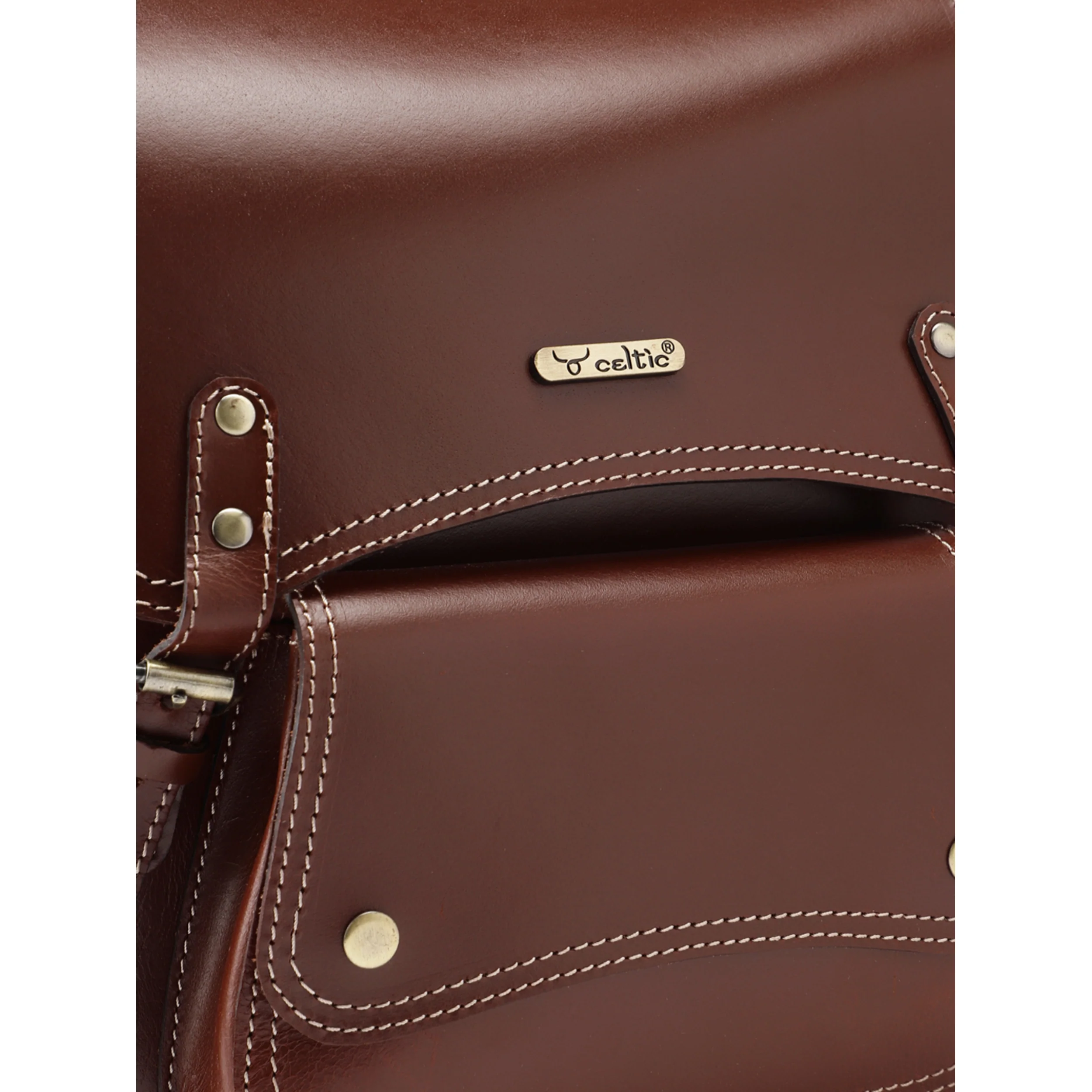 Premium Genuine Leather Vintage Backpack with Adjustable Straps  Travel  Bag - Image 9