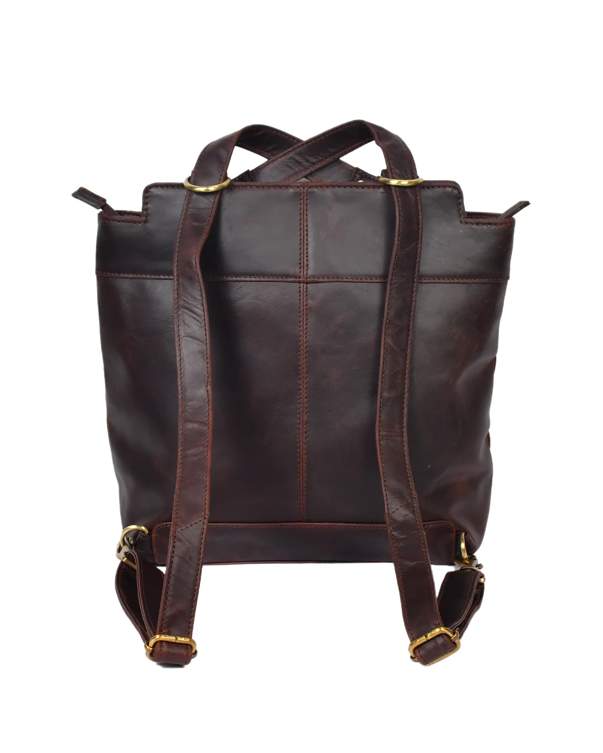 Premium Leather Unisex Backpack Everyday Travel & Office Use - Image 3