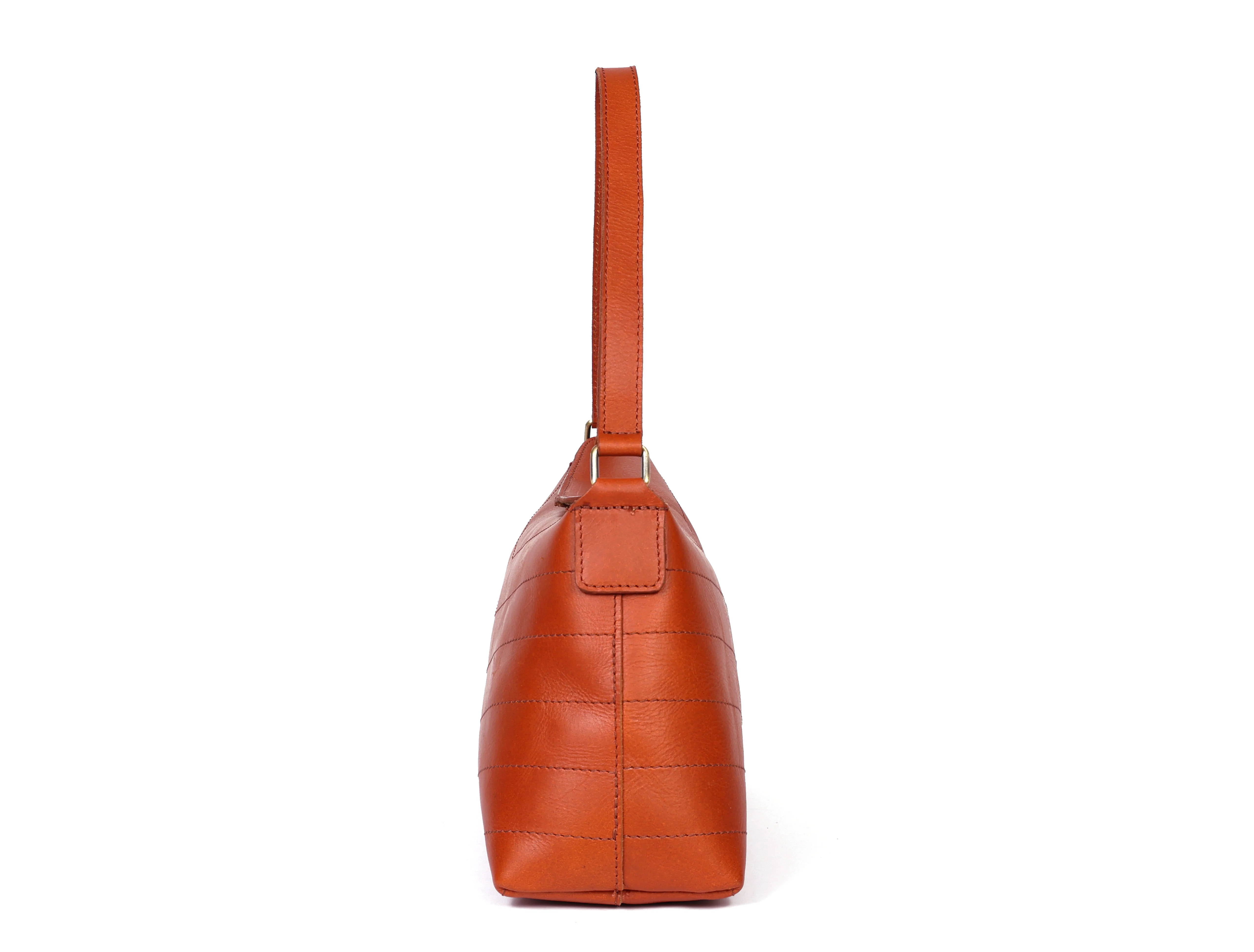 Premium Export Quality Genuine Leather Sling Bag Stylish Shoulder & Crossbody Purse - Image 2