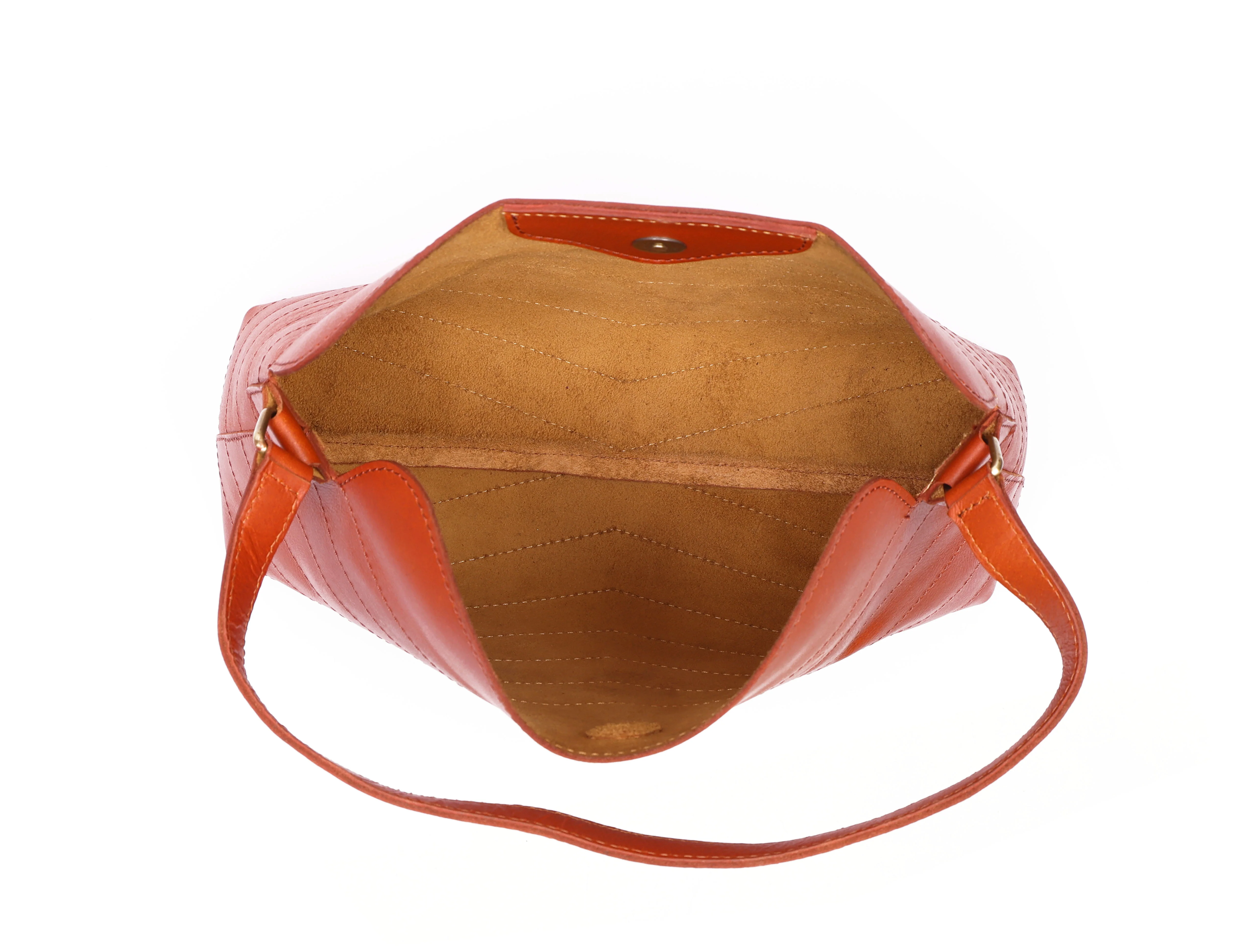 Premium Export Quality Genuine Leather Sling Bag Stylish Shoulder & Crossbody Purse - Image 4