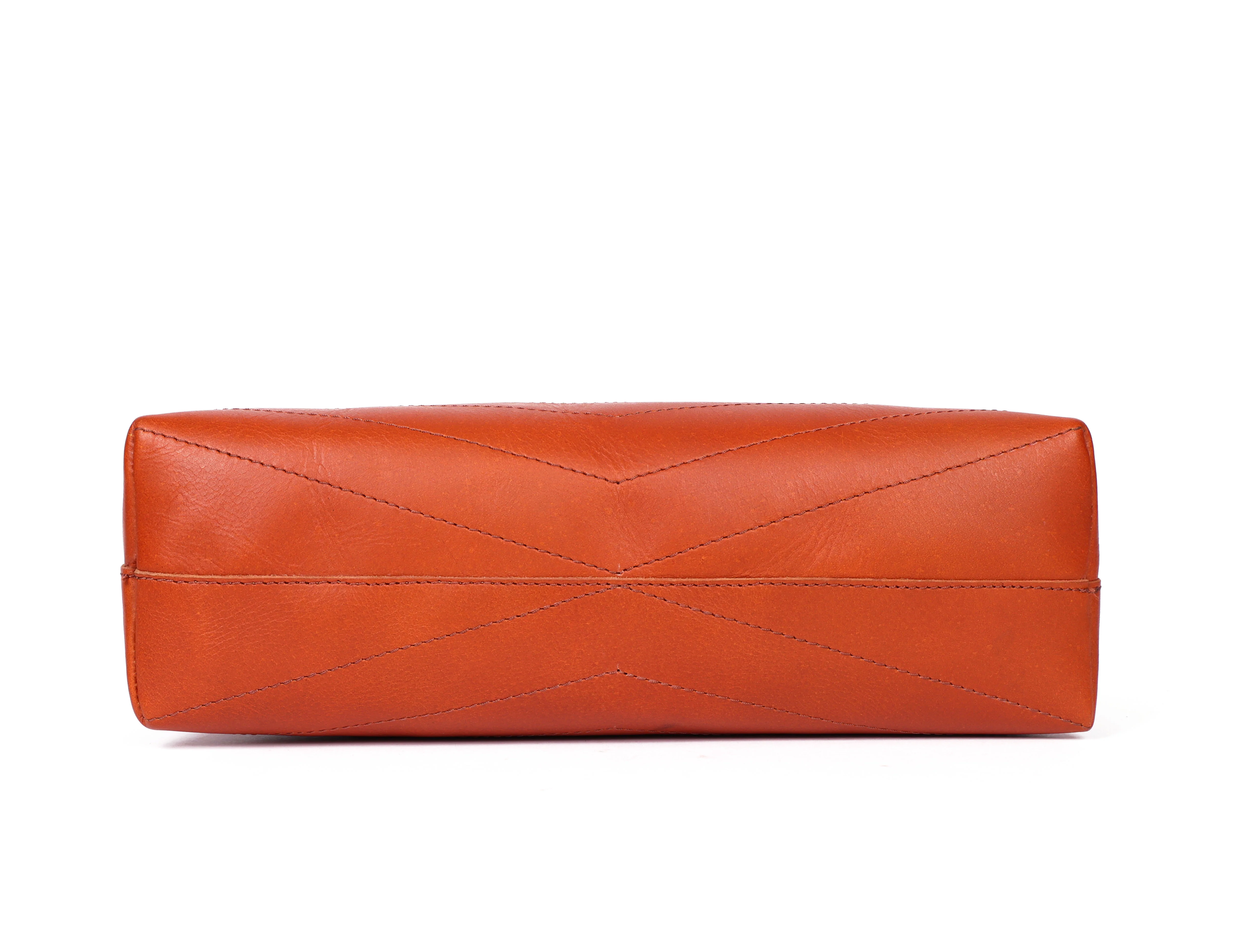 Premium Export Quality Genuine Leather Sling Bag Stylish Shoulder & Crossbody Purse - Image 5