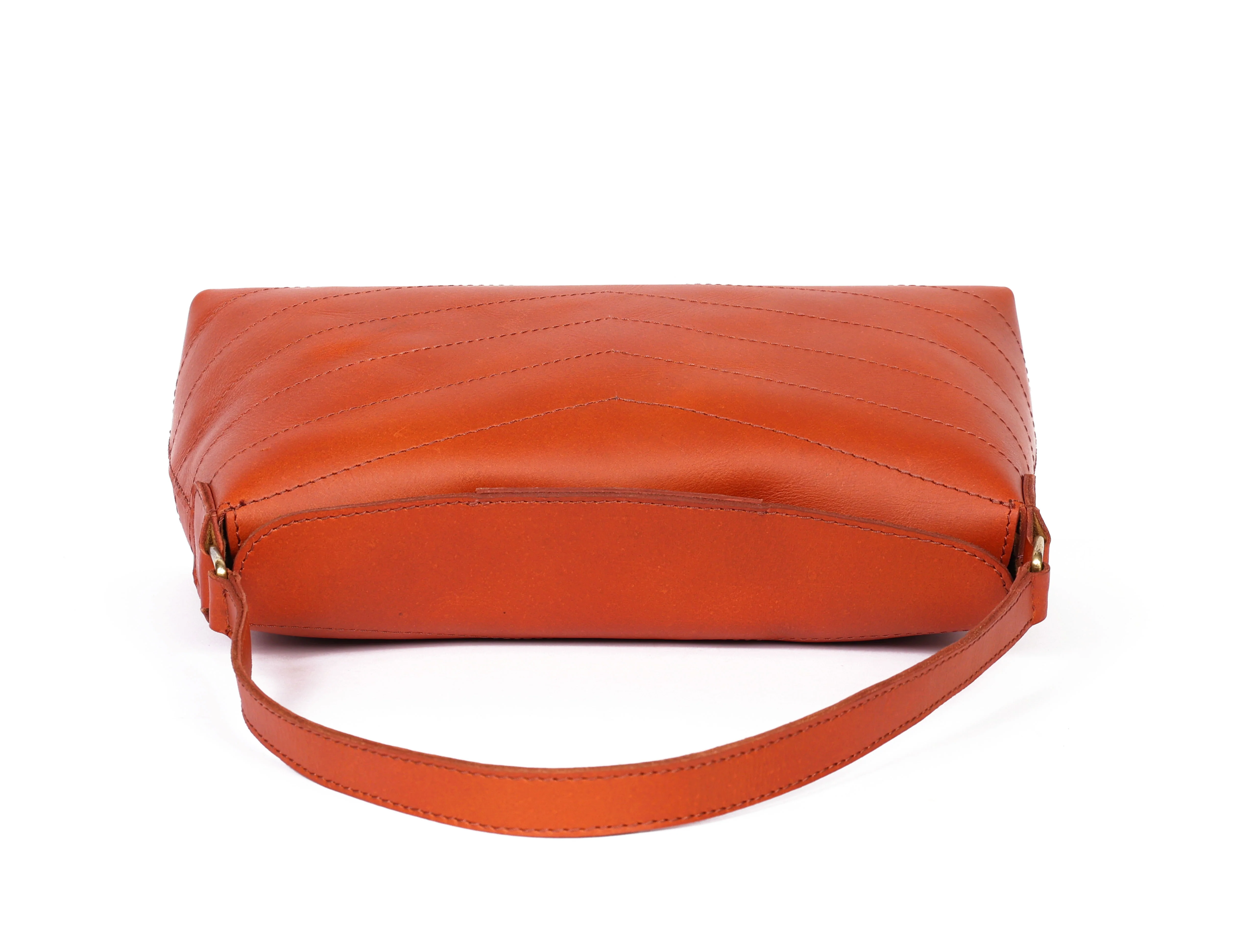 Premium Export Quality Genuine Leather Sling Bag Stylish Shoulder & Crossbody Purse - Image 8