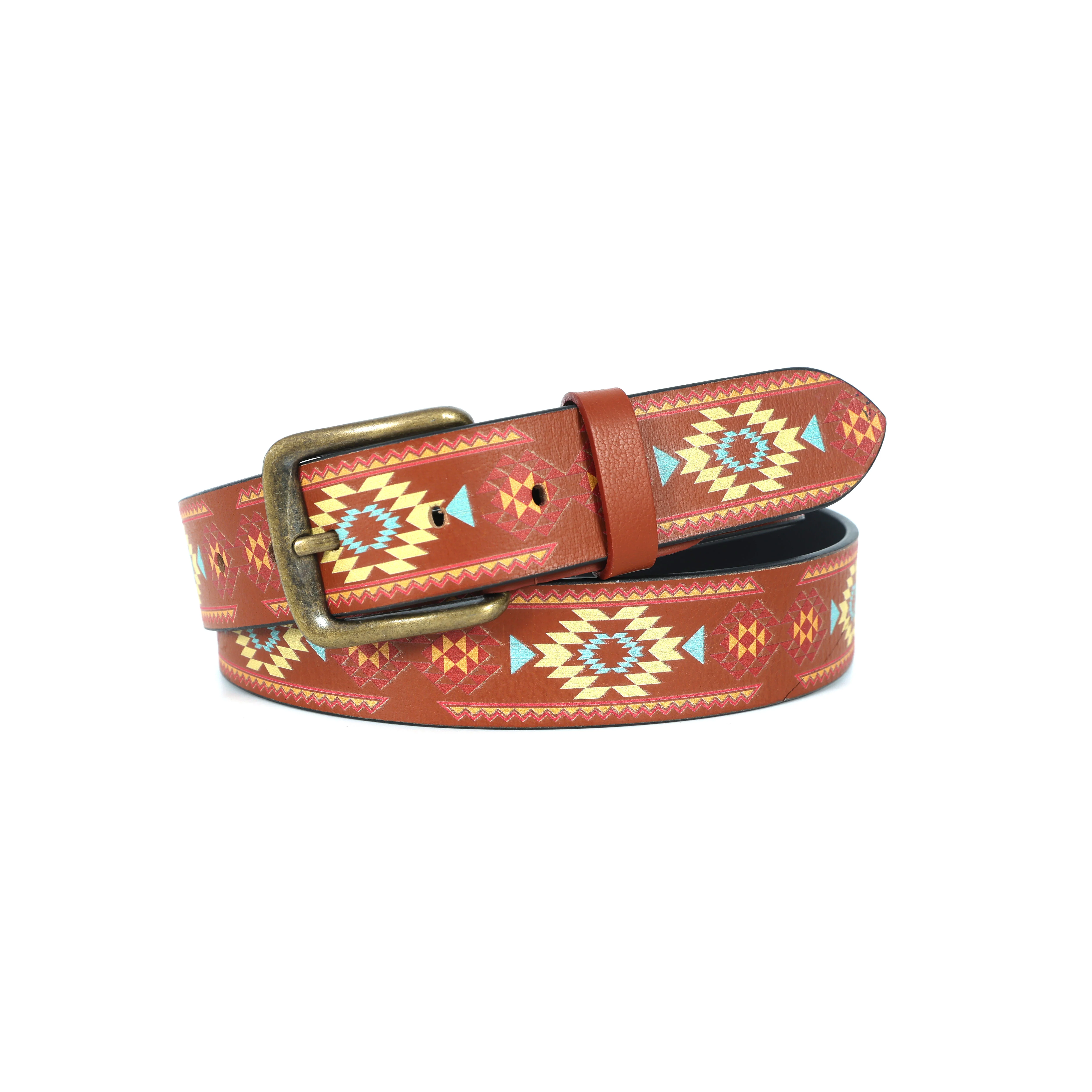 Heritage Edition: Premium Printed Belt & Genuine Leather Wallet Set - Image 4