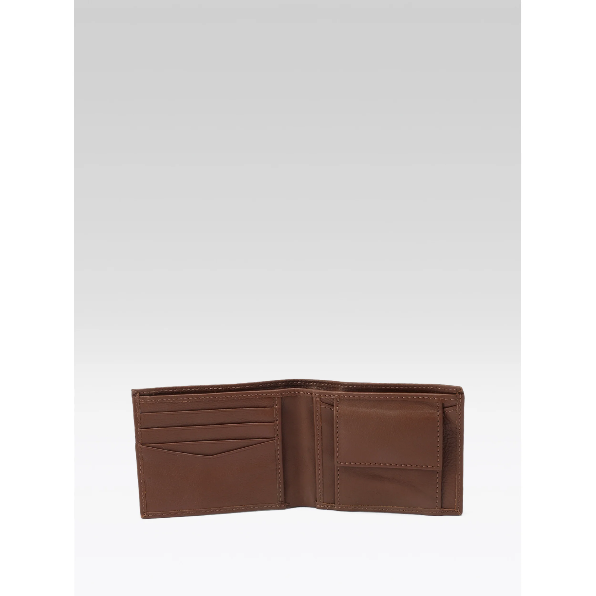 Celtic Genuine Leather Bi-Fold Wallet with ID Window & Coin Pocket - Image 5