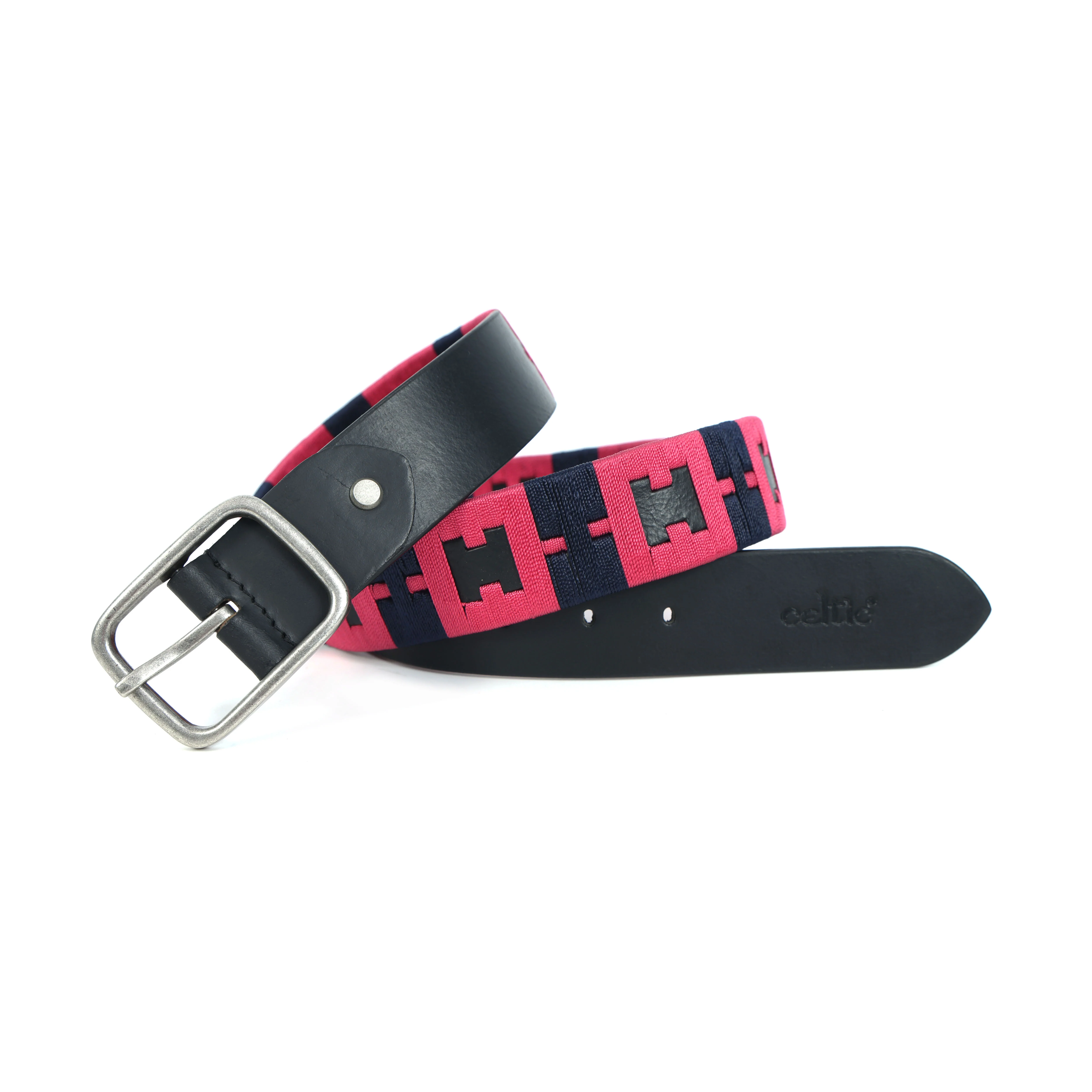 Unisex Handcrafted Tribal Pattern Canvas Leather Belt Stylish Casual Wear Accessory - Image 7