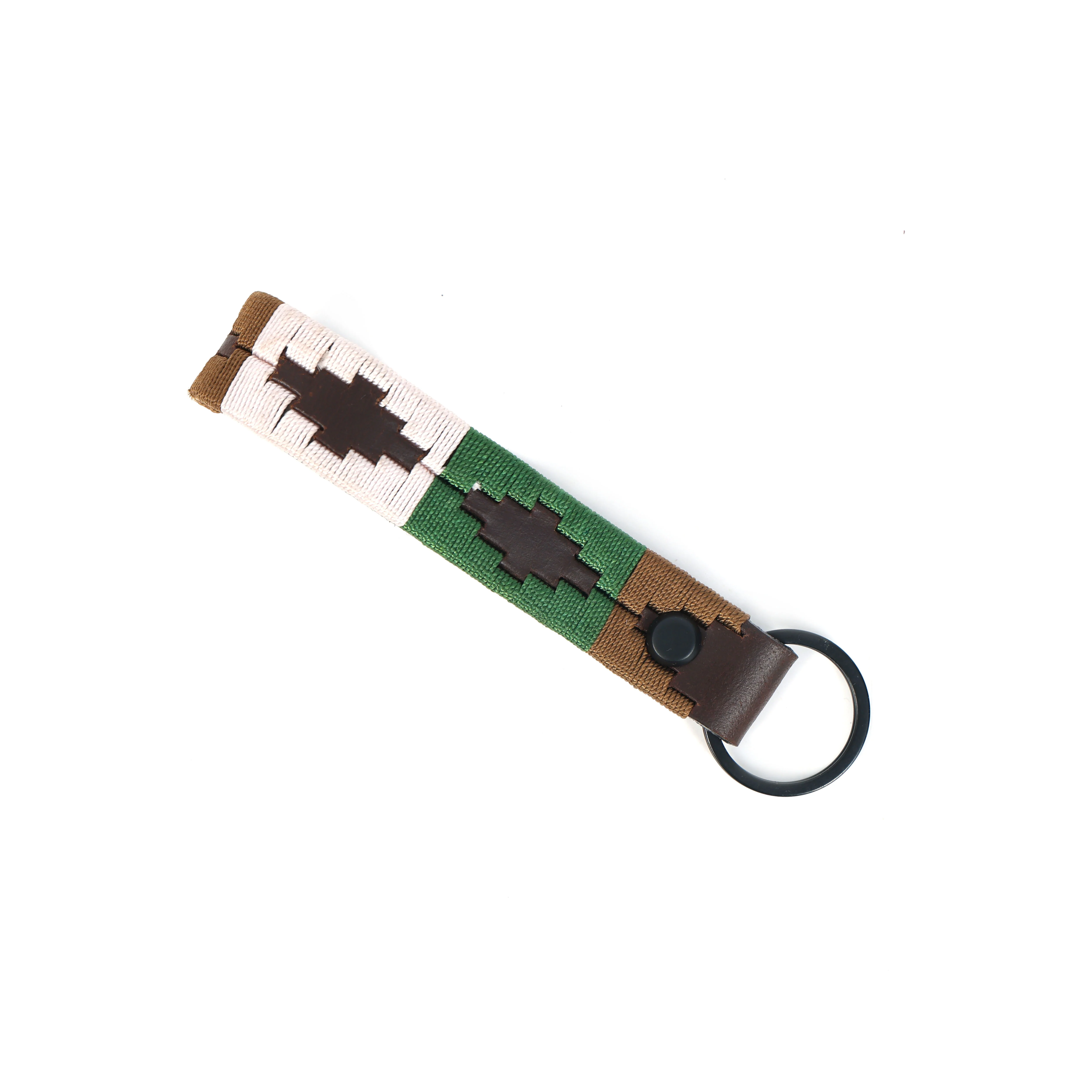 Unisex Handcrafted Genuine Leather Belt With Woven Ethnic Pattern And Matte Metal Buckle - Image 8