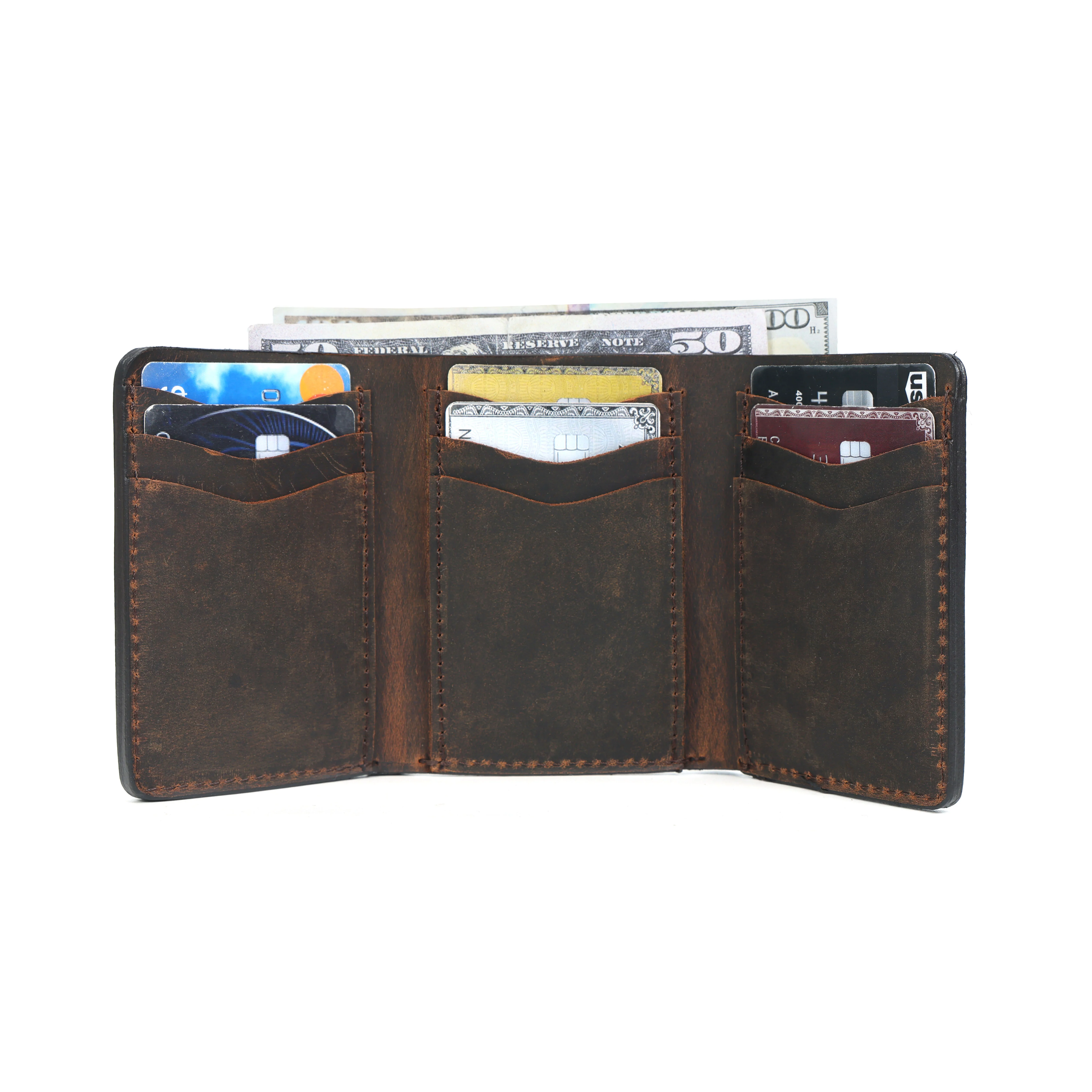 Premium Handcrafted Leather Wallet & Belt Combo Mens Luxury Gift Set - Image 8