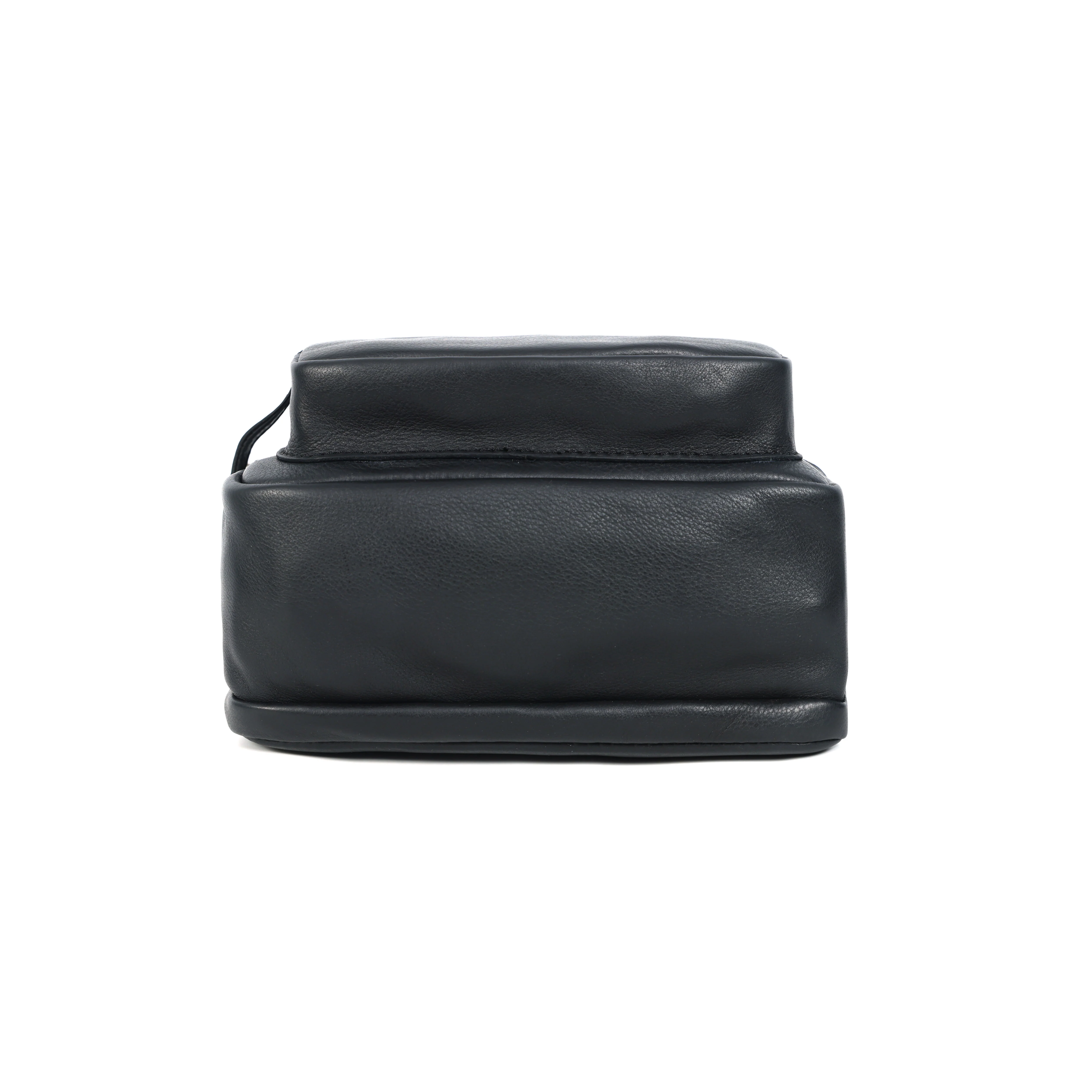 Premium Export Quality Genuine Leather Crossbody Bag with Dual Zip Pockets & Strap - Image 4