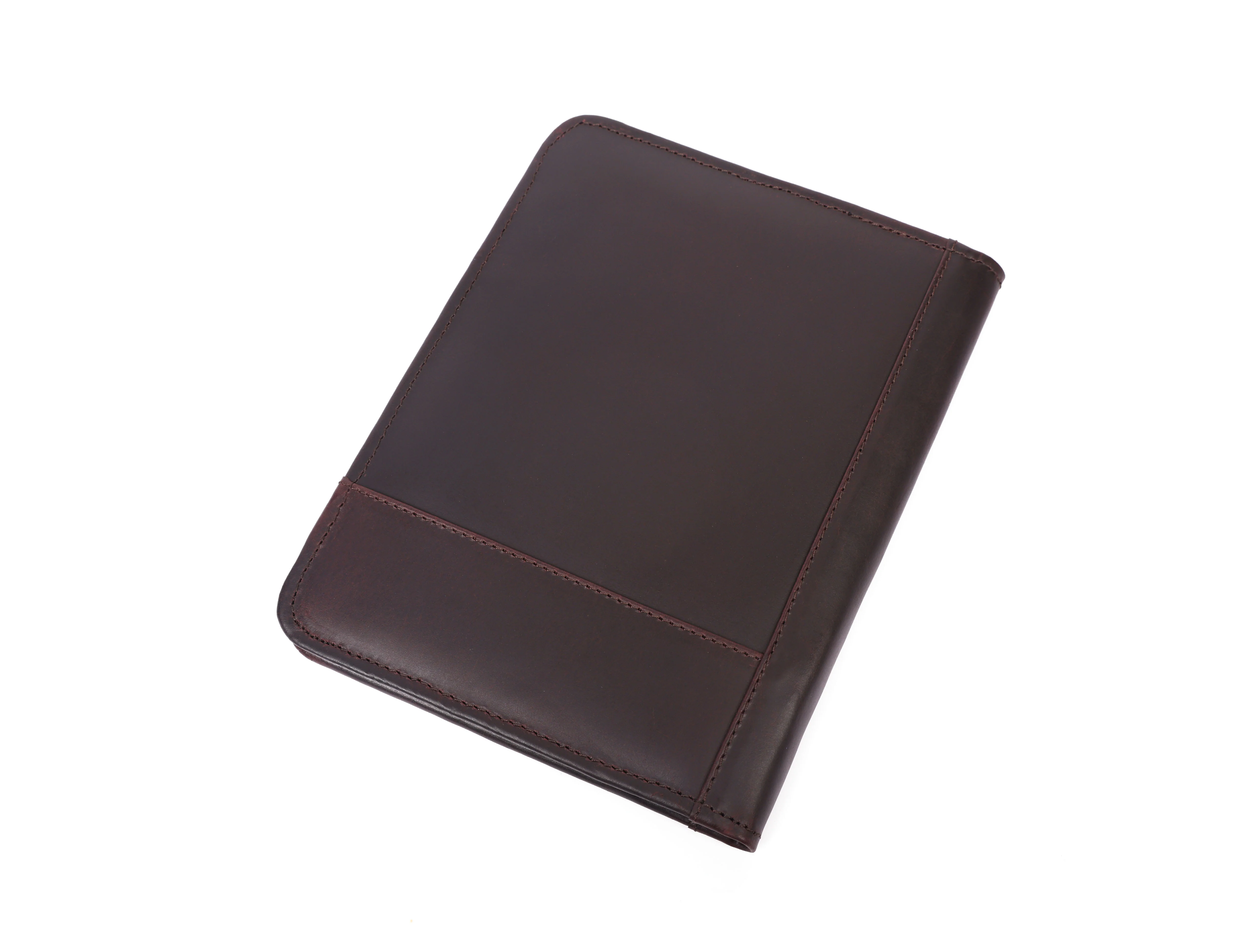 Premium Leather Organizer Folder with Zipper - Image 3