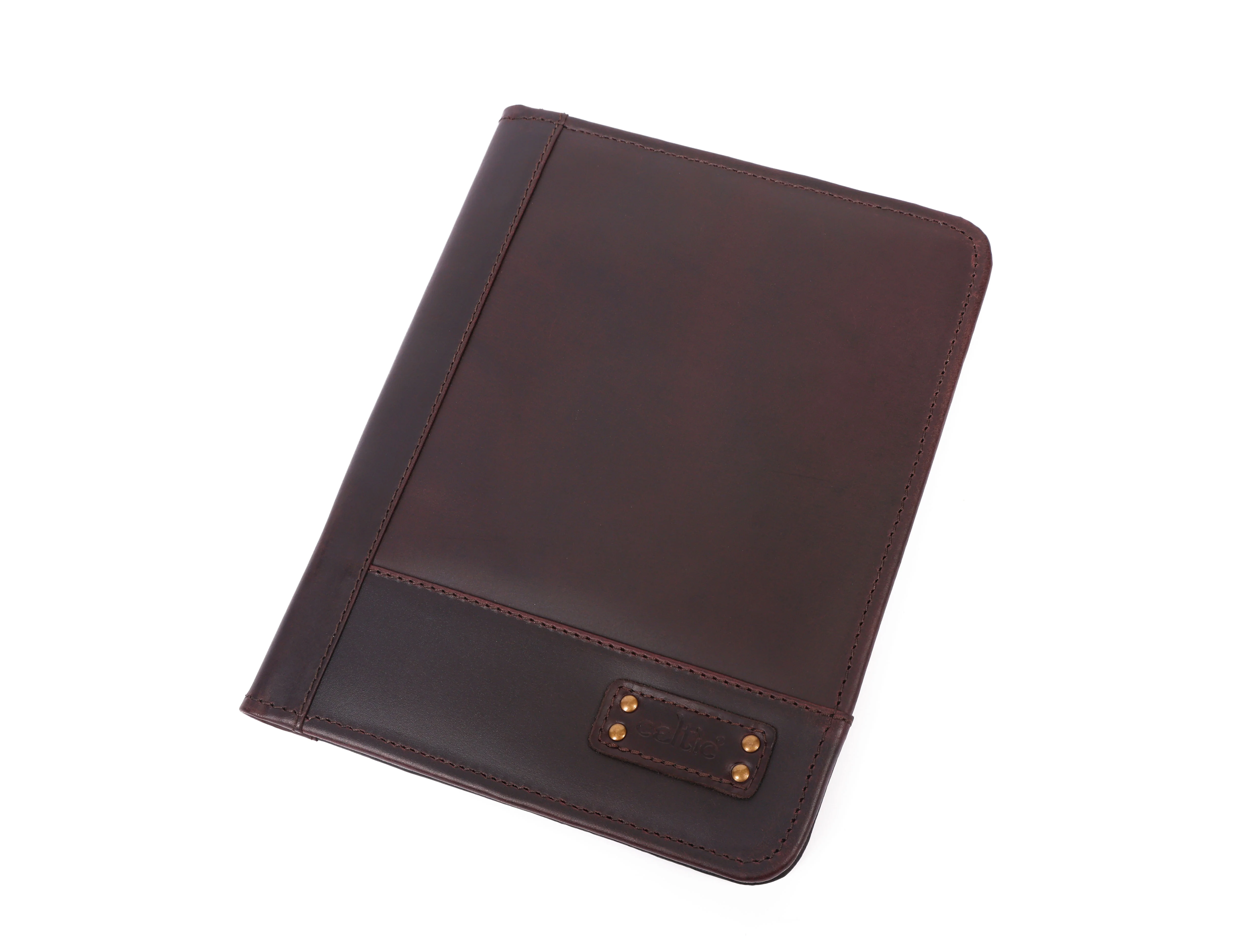 Premium Leather Organizer Folder with Zipper - Image 4