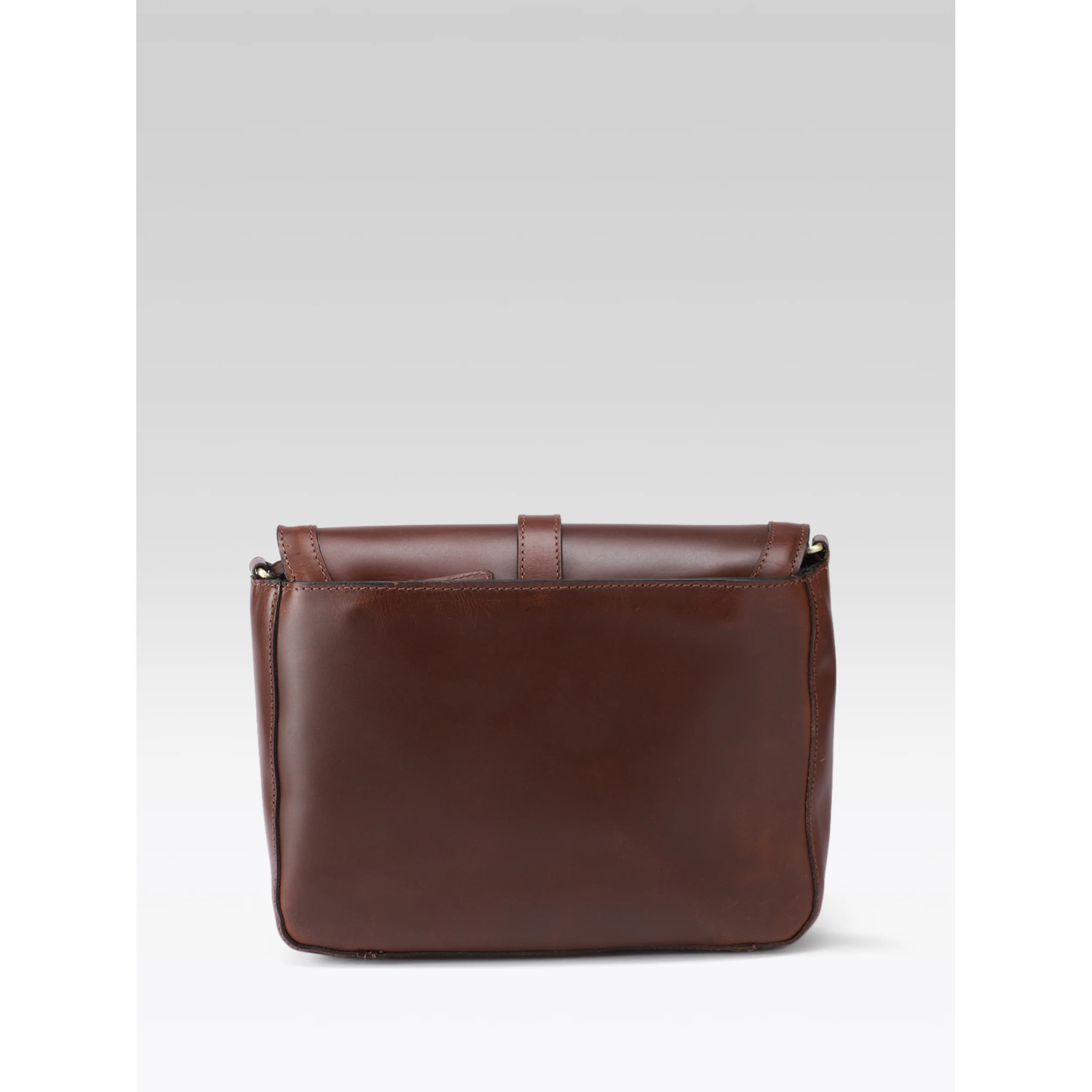 Premium Genuine Leather Sling Bag with Flap Closure, & Adjustable Strap - Image 13