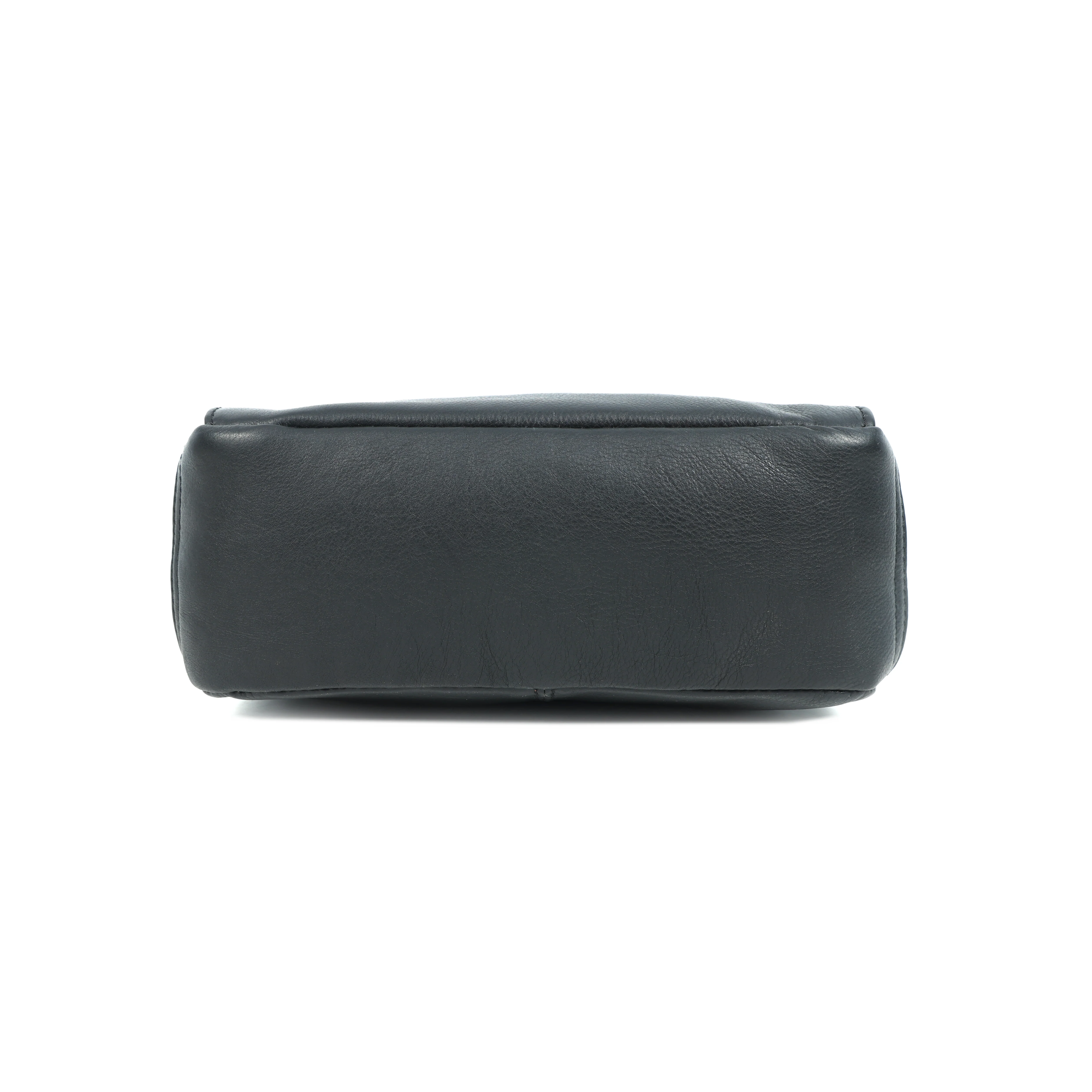 Premium Genuine Leather Crossbody Bag with Flap Closure & Adjustable Strap - Image 7