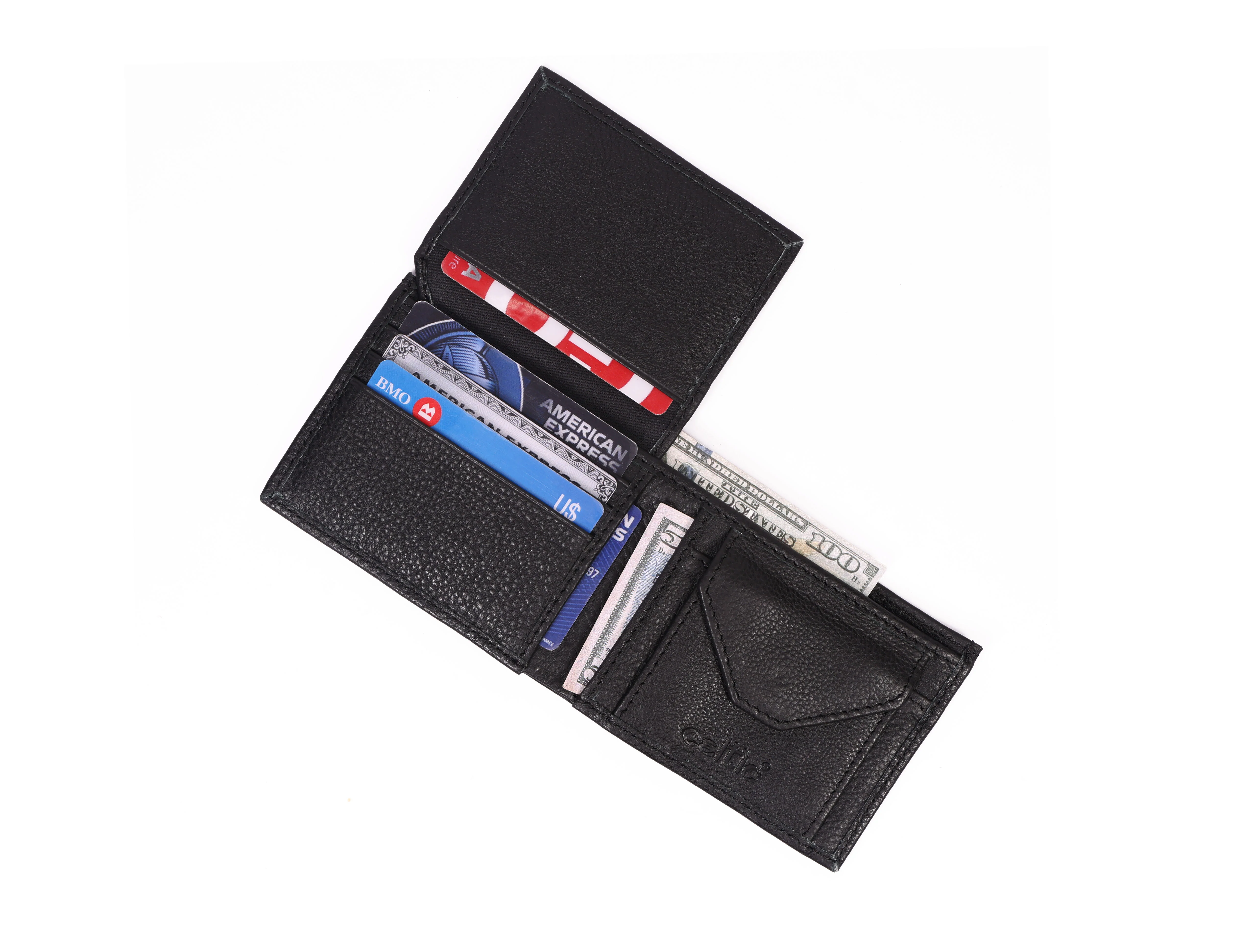 Premium Genuine Leather Bi-Fold Wallet | Sleek Coin Pocket & Card Organizer | Export Quality - Image 10