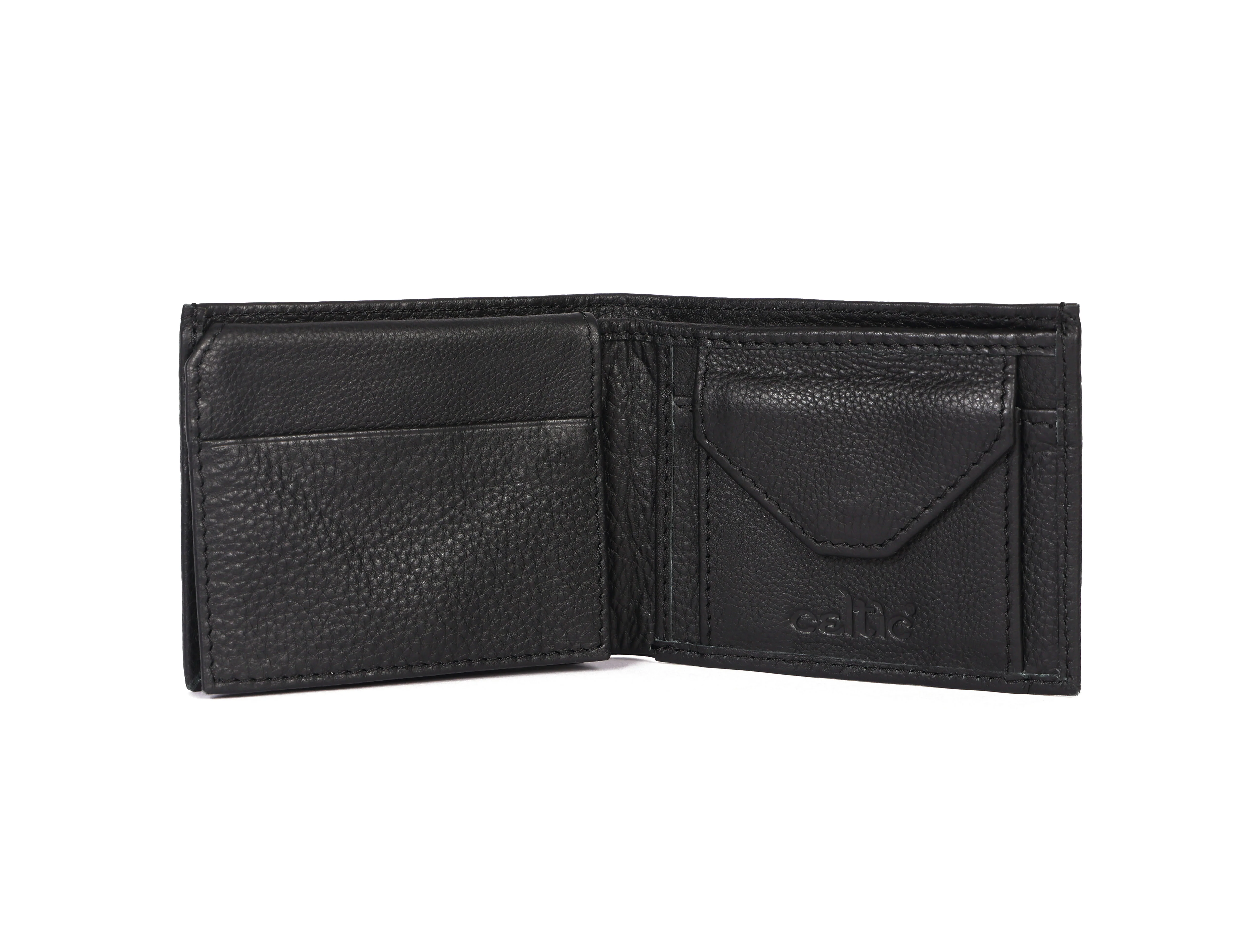 Premium Genuine Leather Bi-Fold Wallet | Sleek Coin Pocket & Card Organizer | Export Quality - Image 6